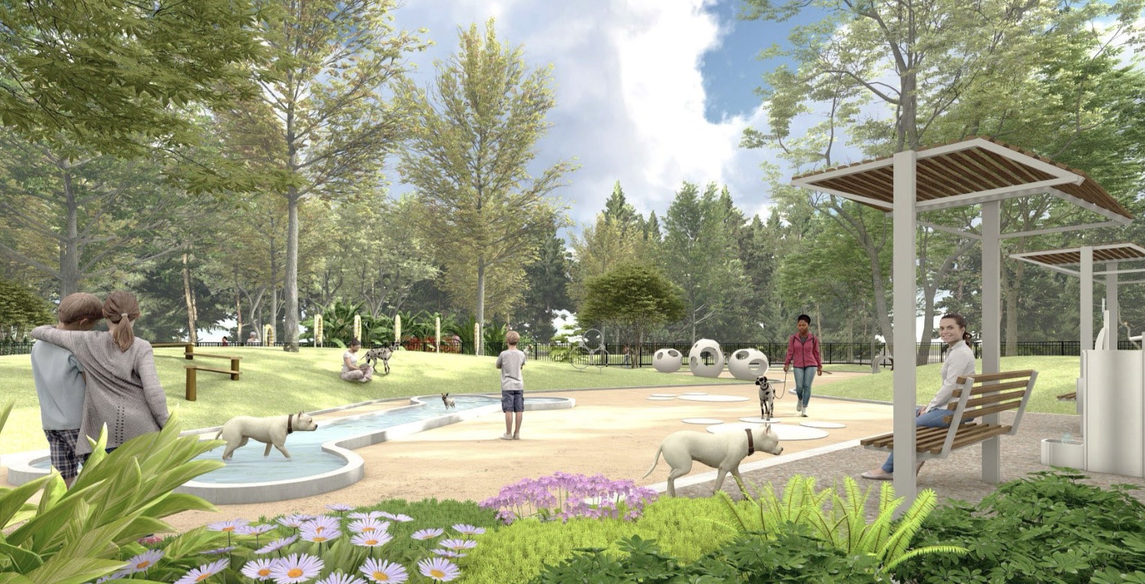 永康創意園區再為永康增添大型公園  40米綠蔭大道 千坪寵物公園