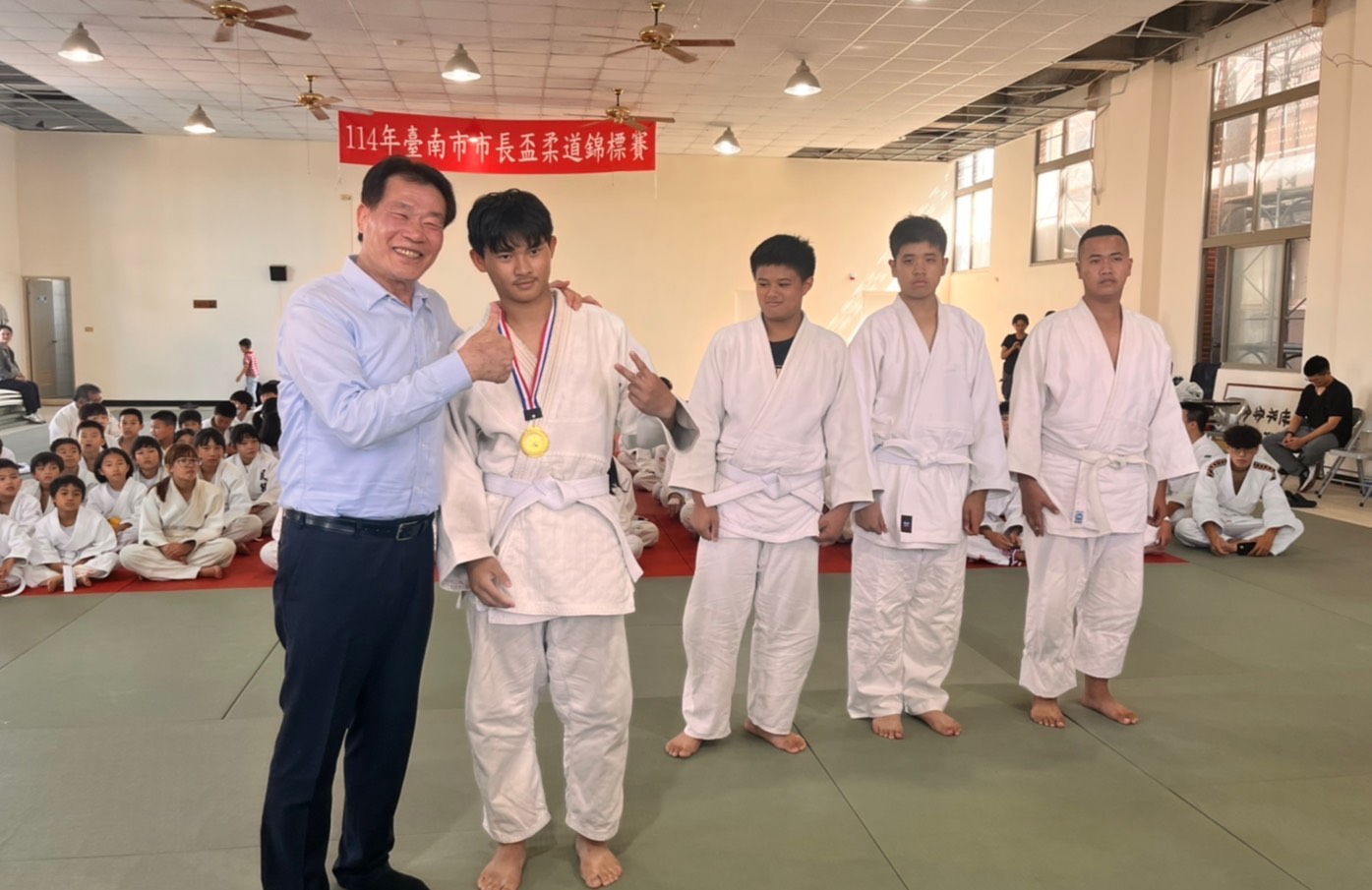 114年臺南市市長盃柔道錦標賽熱血開戰   百餘選手展柔道精神拚榮耀