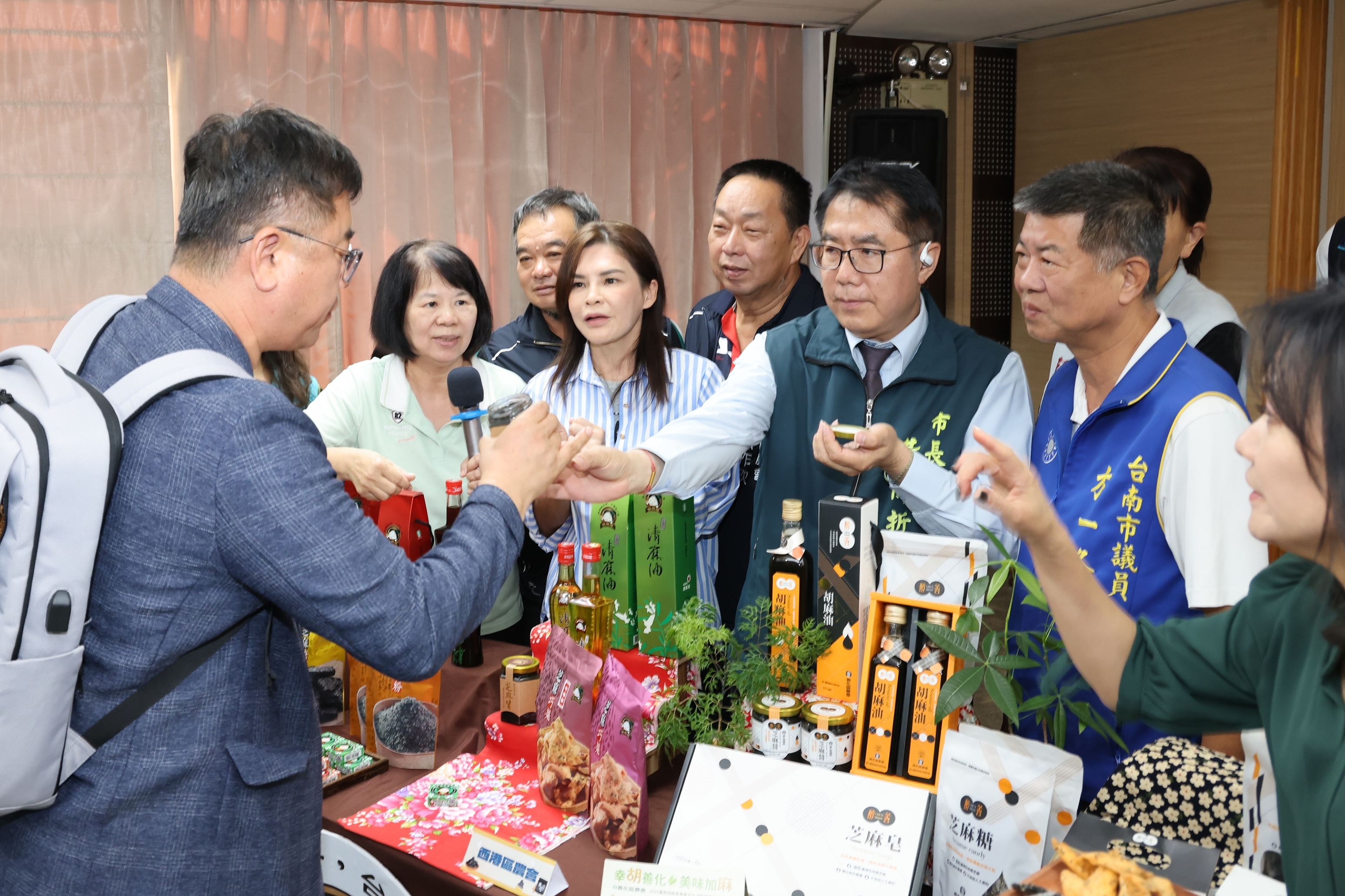 台南胡麻季11月飄香登場　黃偉哲邀全民共享「幸胡之味」