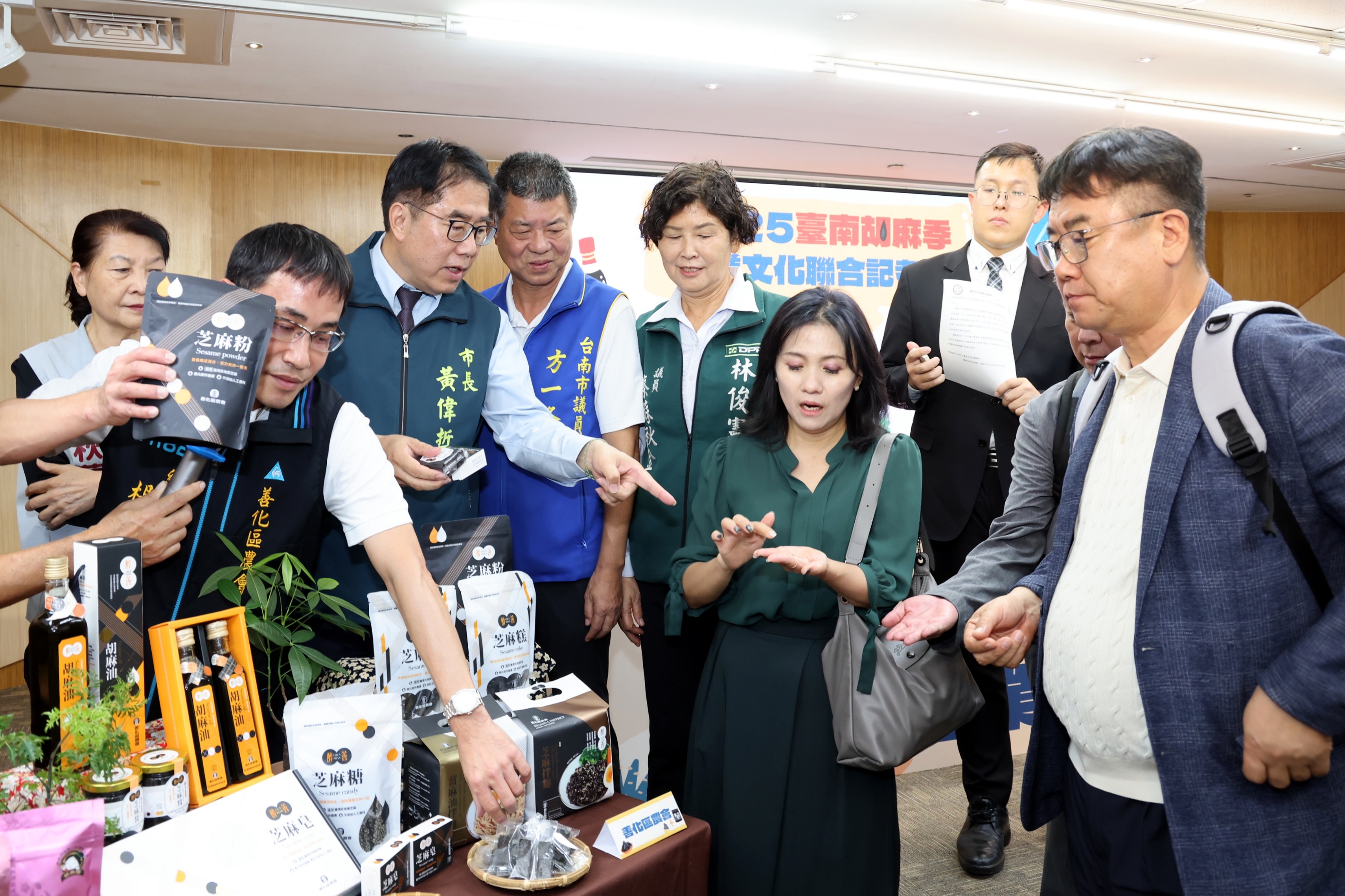 台南胡麻季11月飄香登場　黃偉哲邀全民共享「幸胡之味」