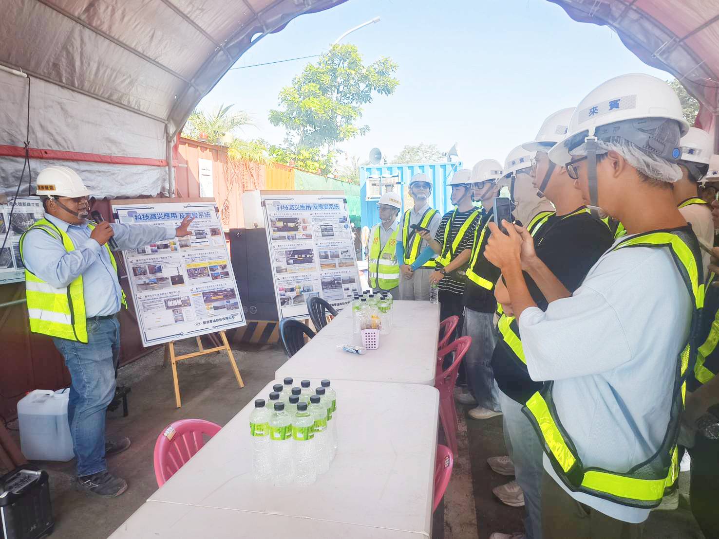 成大土木系參訪安平漁港跨港大橋工程 深化工程實務與廉政視野