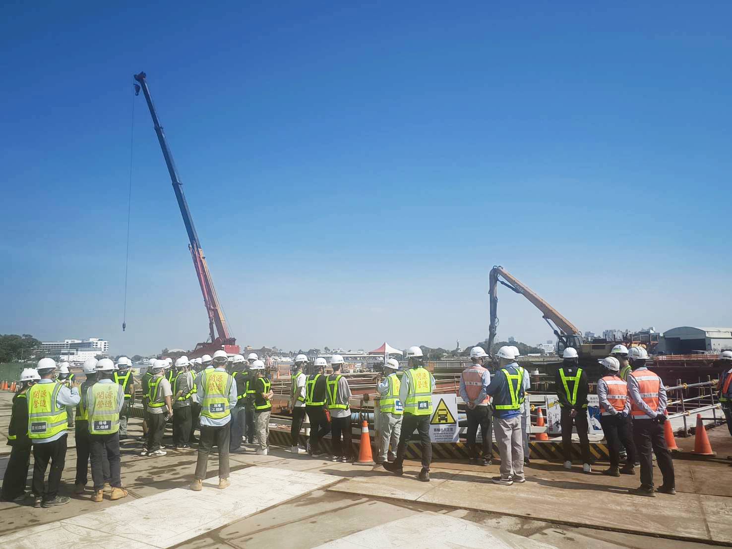 成大土木系參訪安平漁港跨港大橋工程 深化工程實務與廉政視野