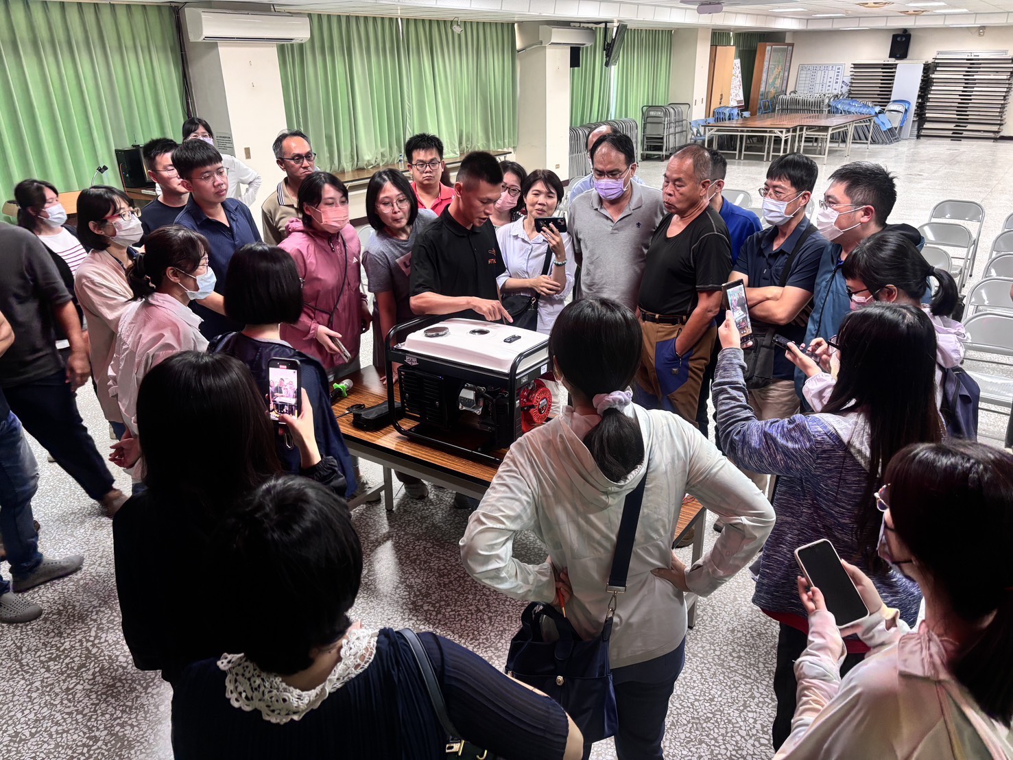 臺南市全力部署「一里一台發電機」 強化防災韌性，守護市民安全