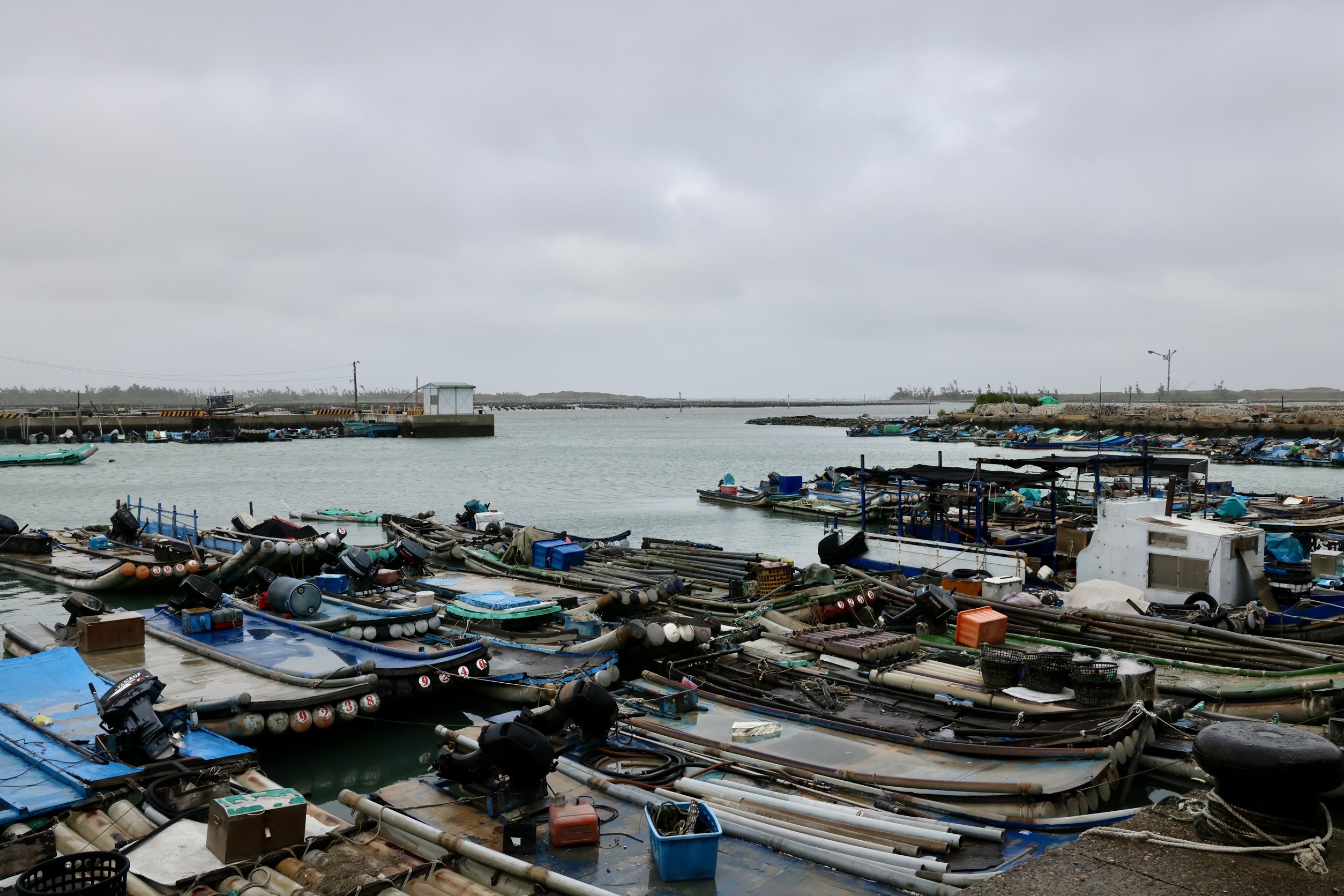 擔憂鳳凰颱風影響  黃偉哲今早馬不停蹄視察北門、將軍、七股復建情況