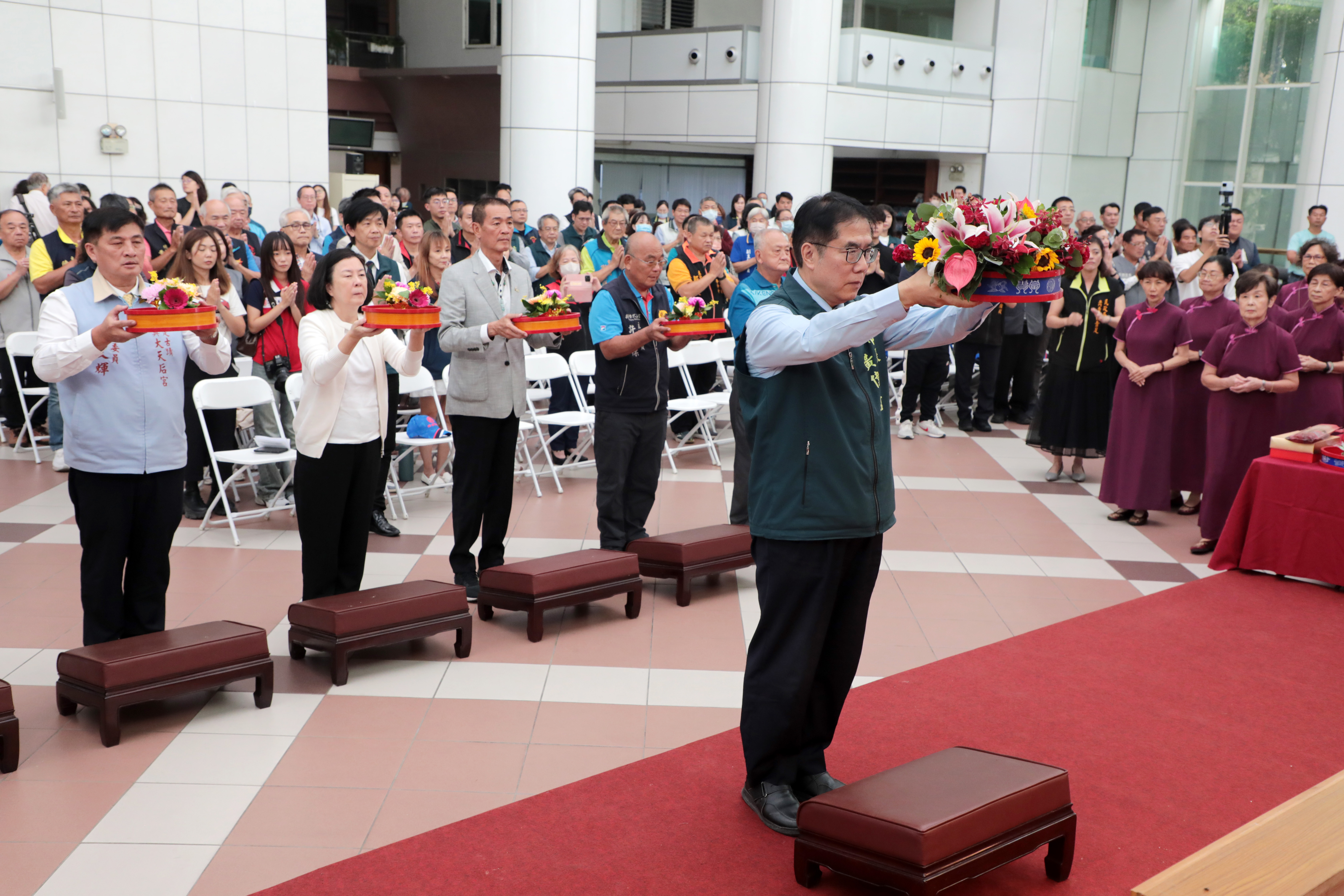 北港朝天宮黑面三媽睽違百年南巡　黃偉哲：接續中斷百年媽祖姐妹情