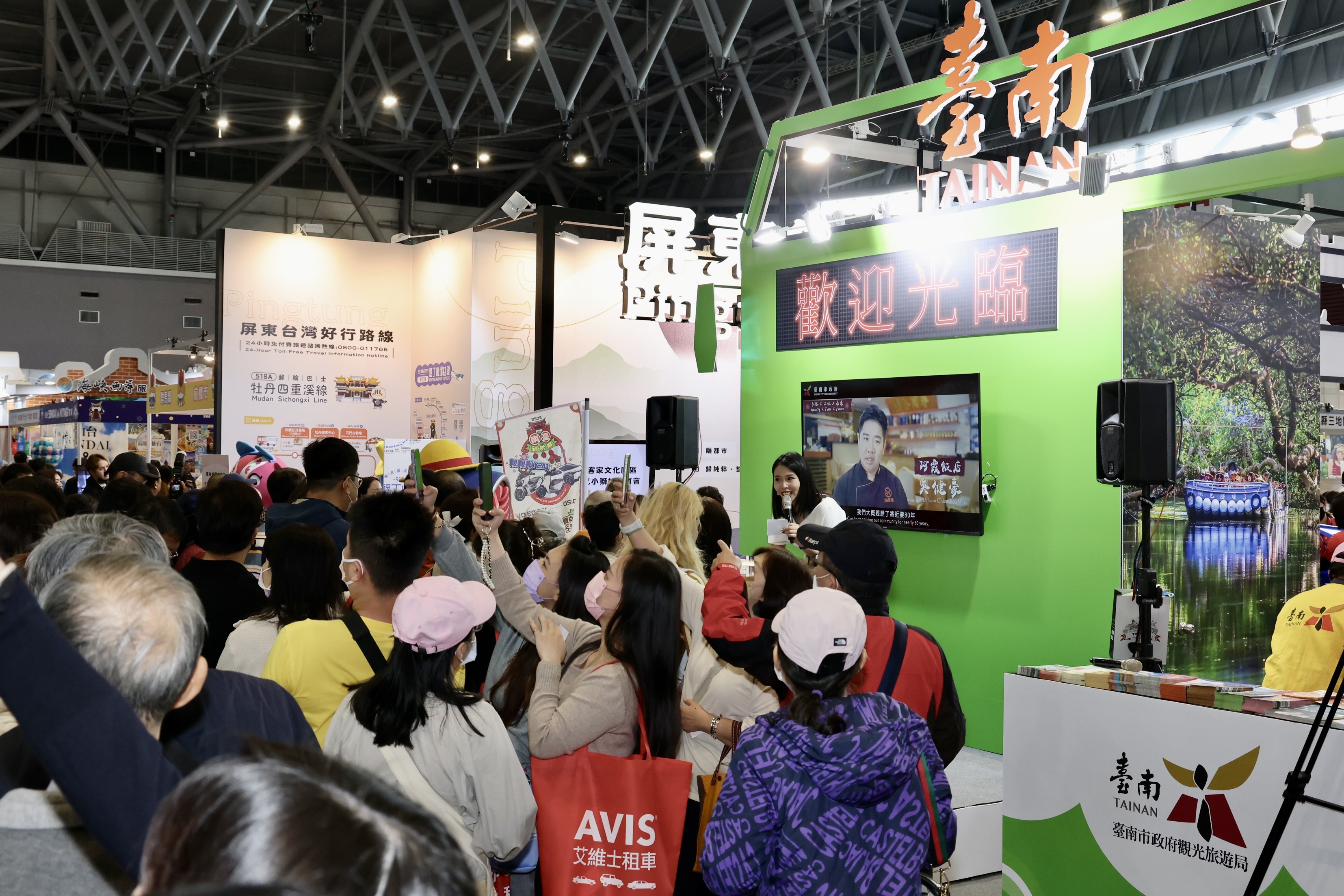 大台南國際旅展熱鬧登場　台南友好城市齊聚展現國際交流成果