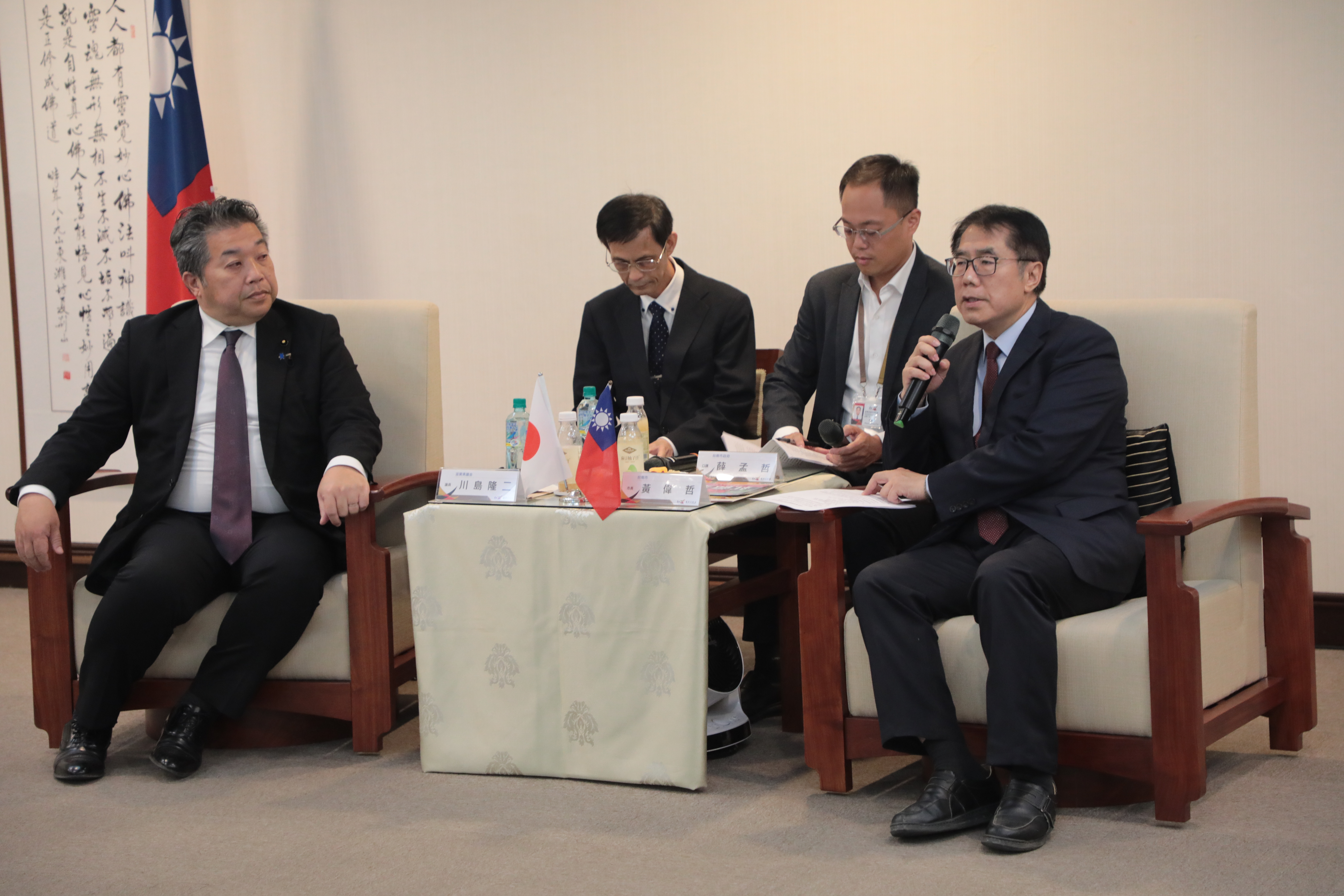 蓮花合作見證臺南滋賀好交情！  滋賀縣議會再訪推動觀光交流