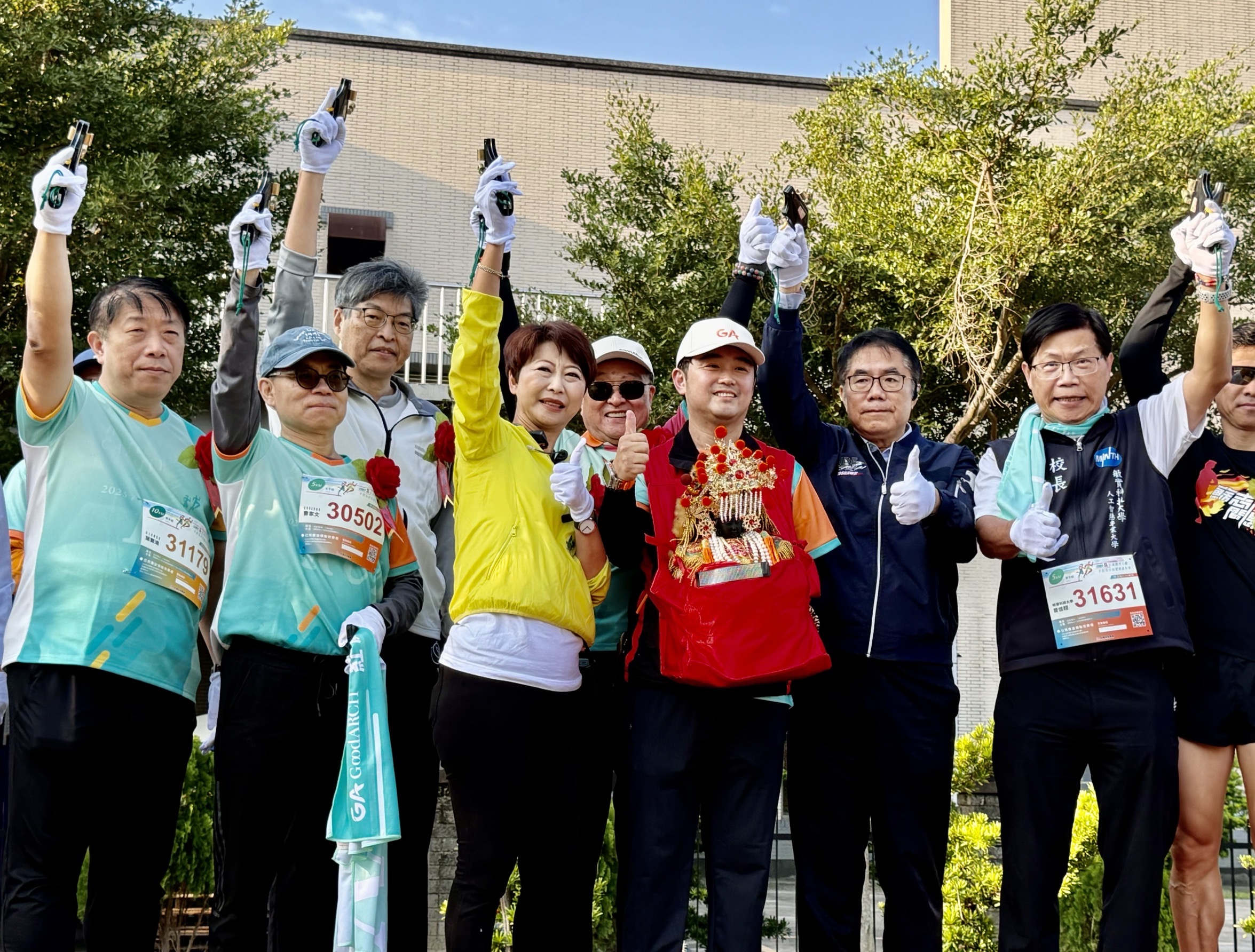 紅崴觀光工廠半程馬拉松嘉年華登場   黃偉哲到場致意：運動與觀光並行、讓城市更健康