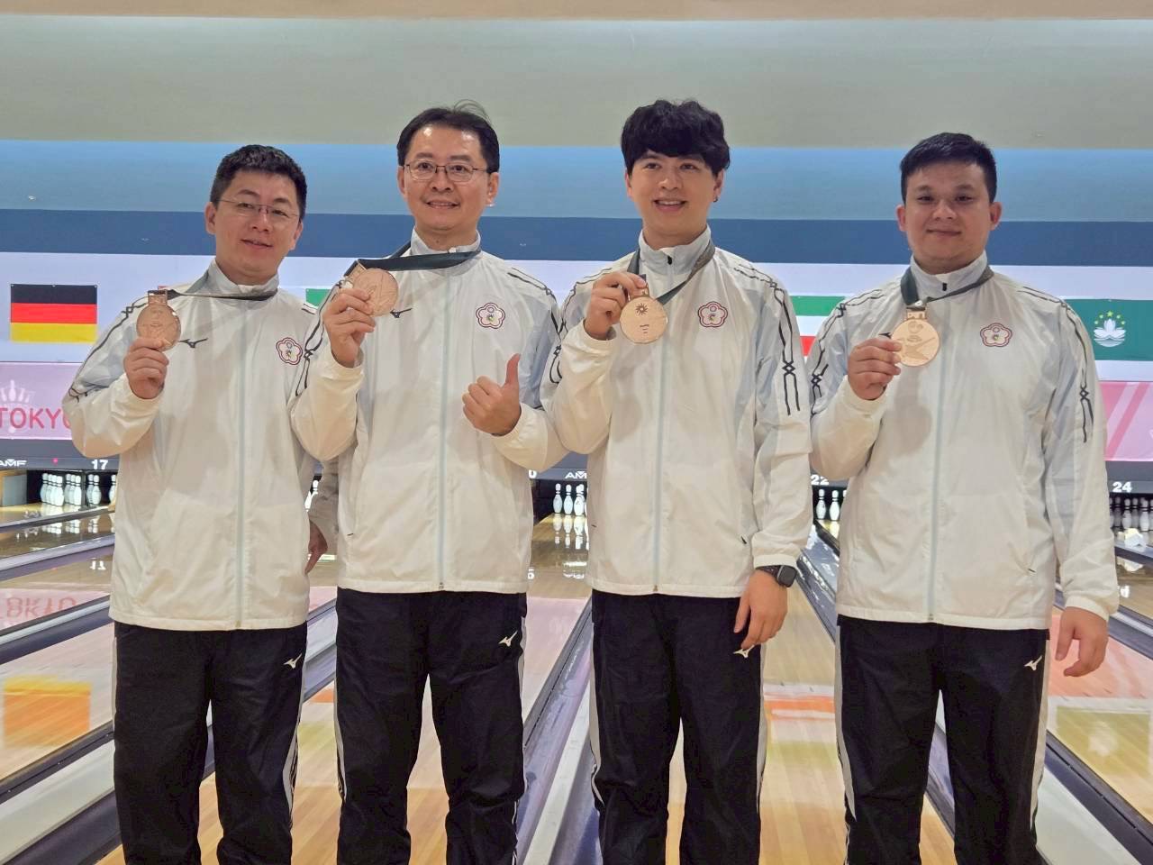 台南之光！2025達福林匹克運動會，盧泰安勇奪保齡球男子團體銅牌！