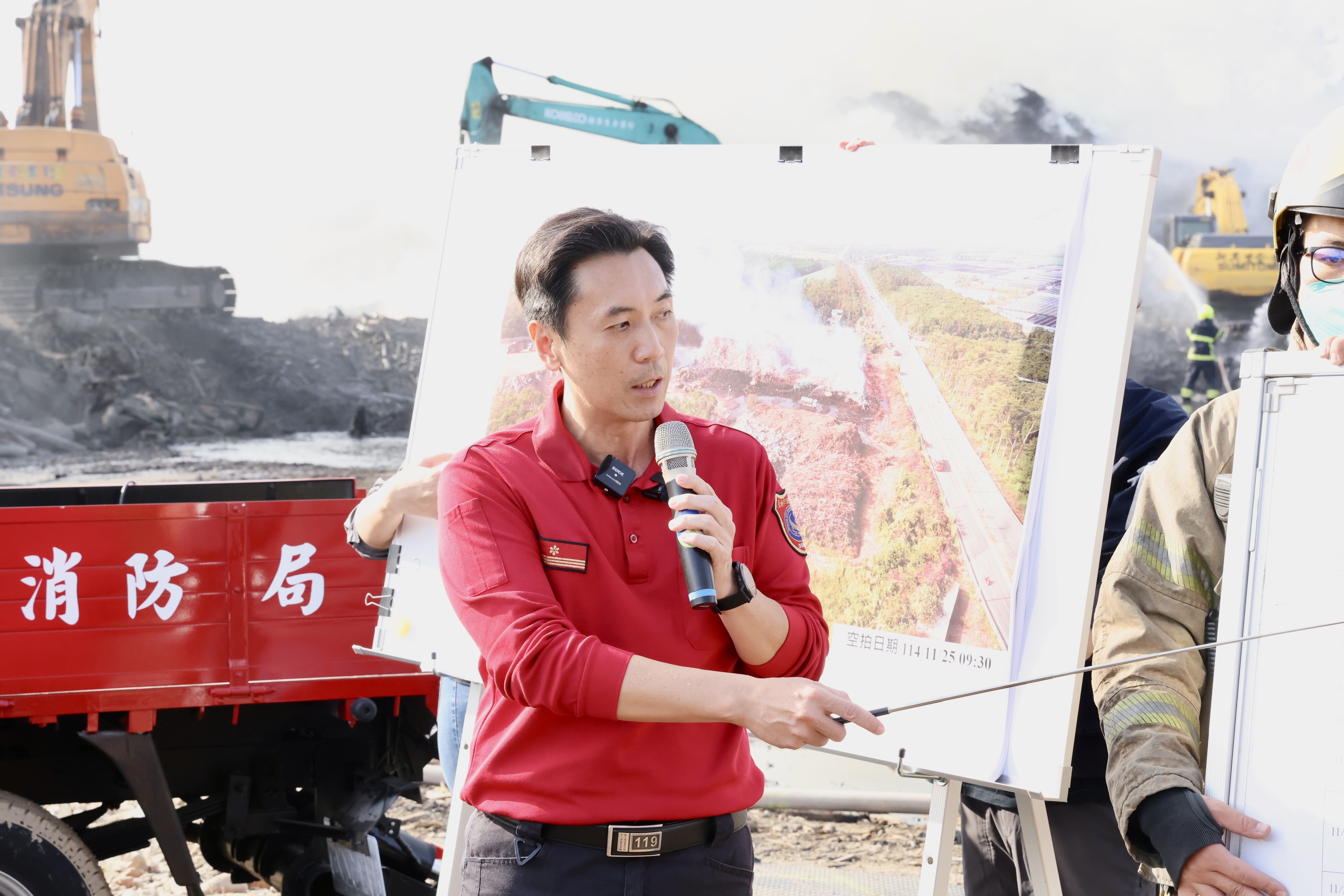 烏樹林火勢已獲控制  環保局：分區管理、強化巡查全面啟動