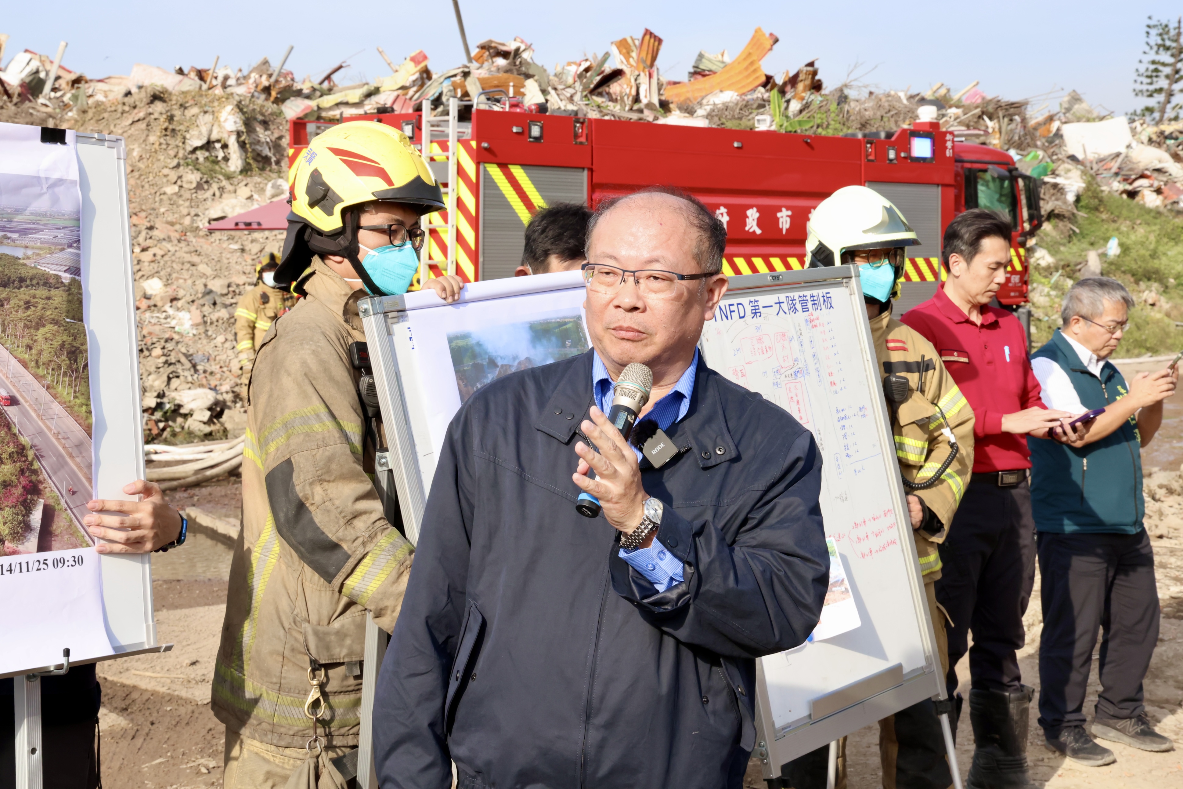 烏樹林火勢已獲控制  環保局：分區管理、強化巡查全面啟動