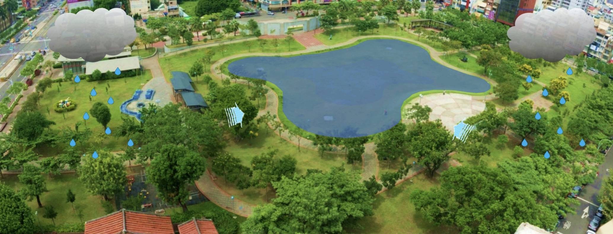 臺南市長黃偉哲爭取2億3仟萬元辦理逕流分擔，奉經濟部核定，以改善安南區、永康區淹水情形