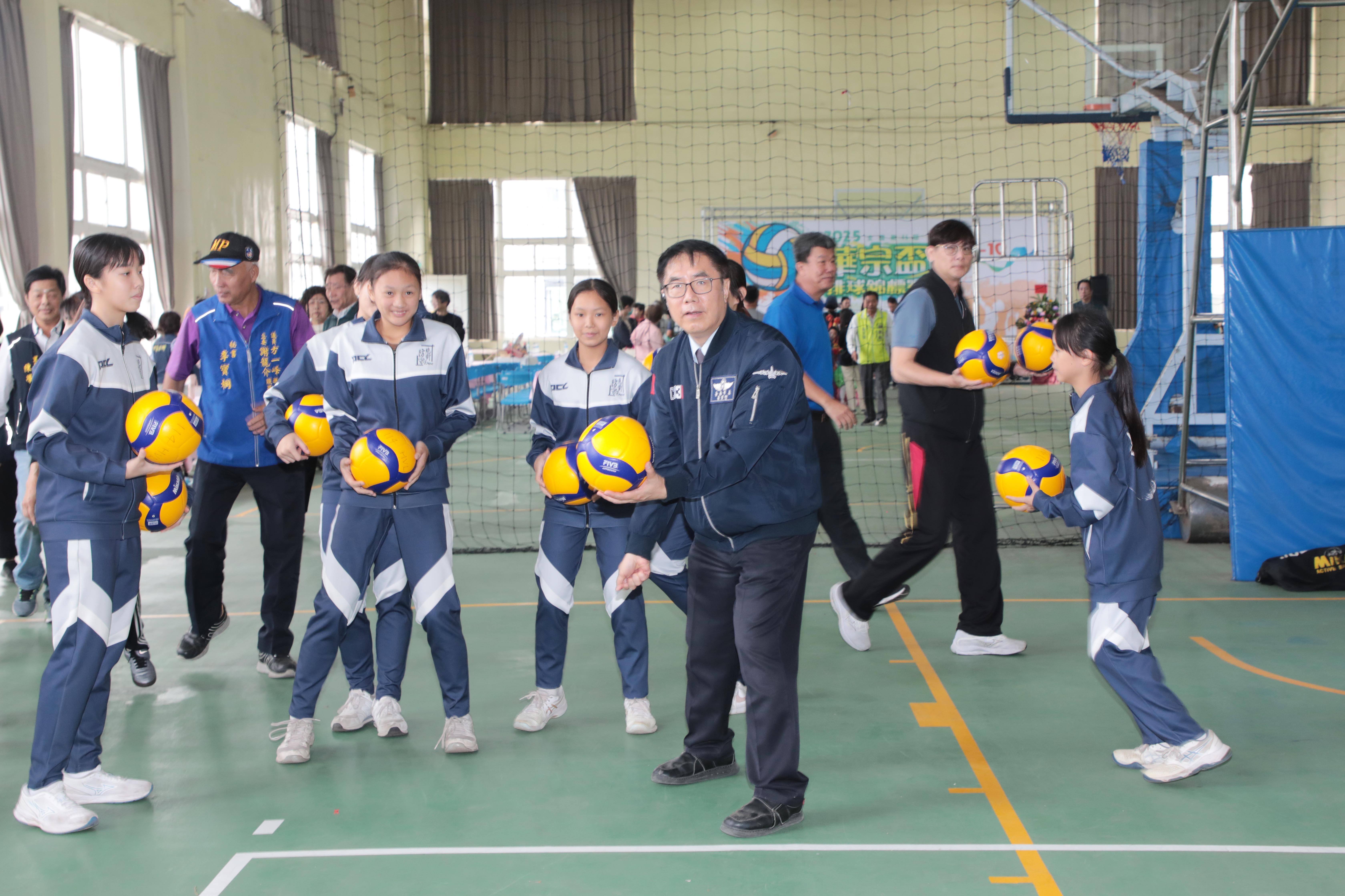 2025華宗盃排球賽12/6台南開打！黃偉哲邀您一同為全國排球好手加油！