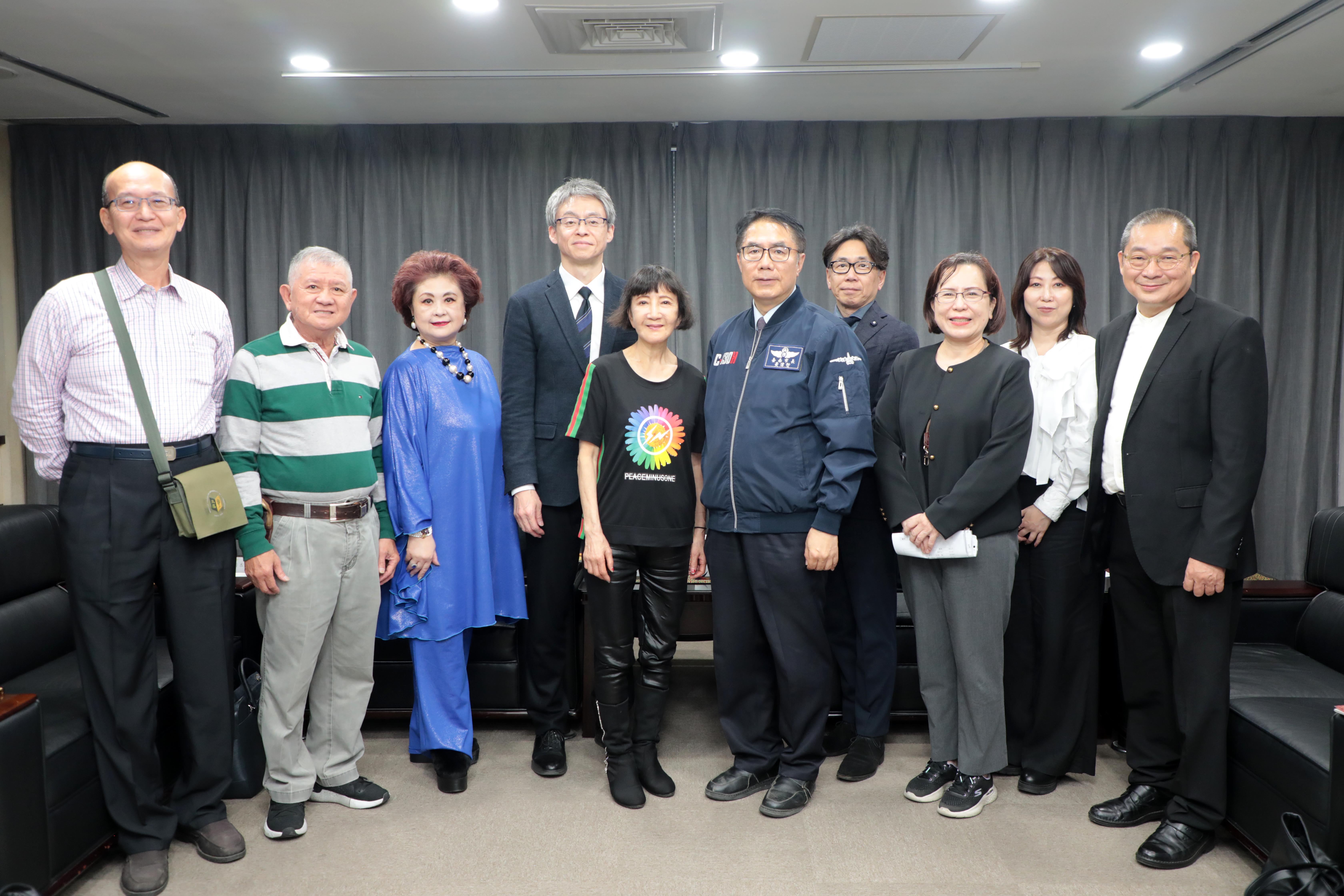 台南迎日商機！日台商務促進會拜會，黃偉哲盼農業、教育、文化交流再升級