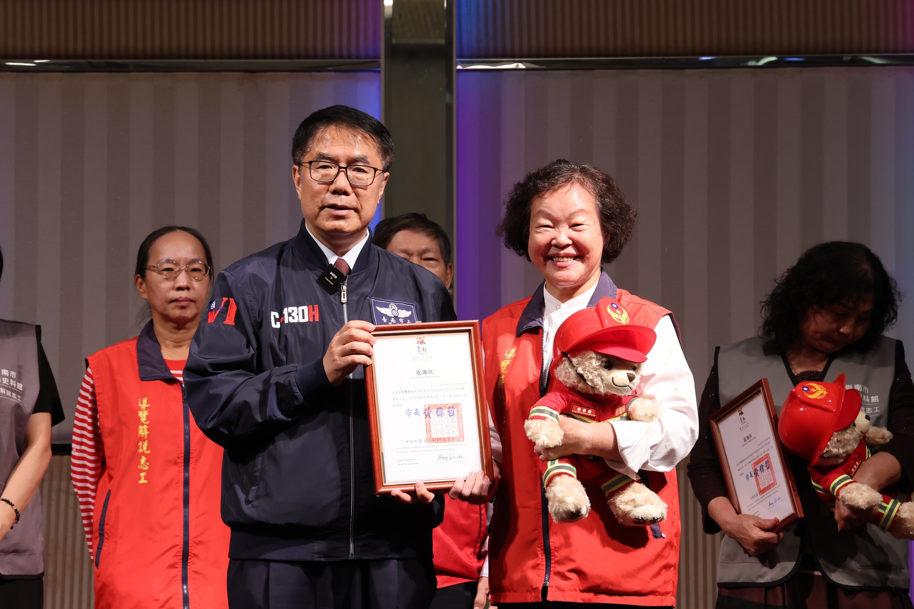 南市府感謝城市韌性推手！黃偉哲：擁有志工是市民的福氣也是城市的驕傲