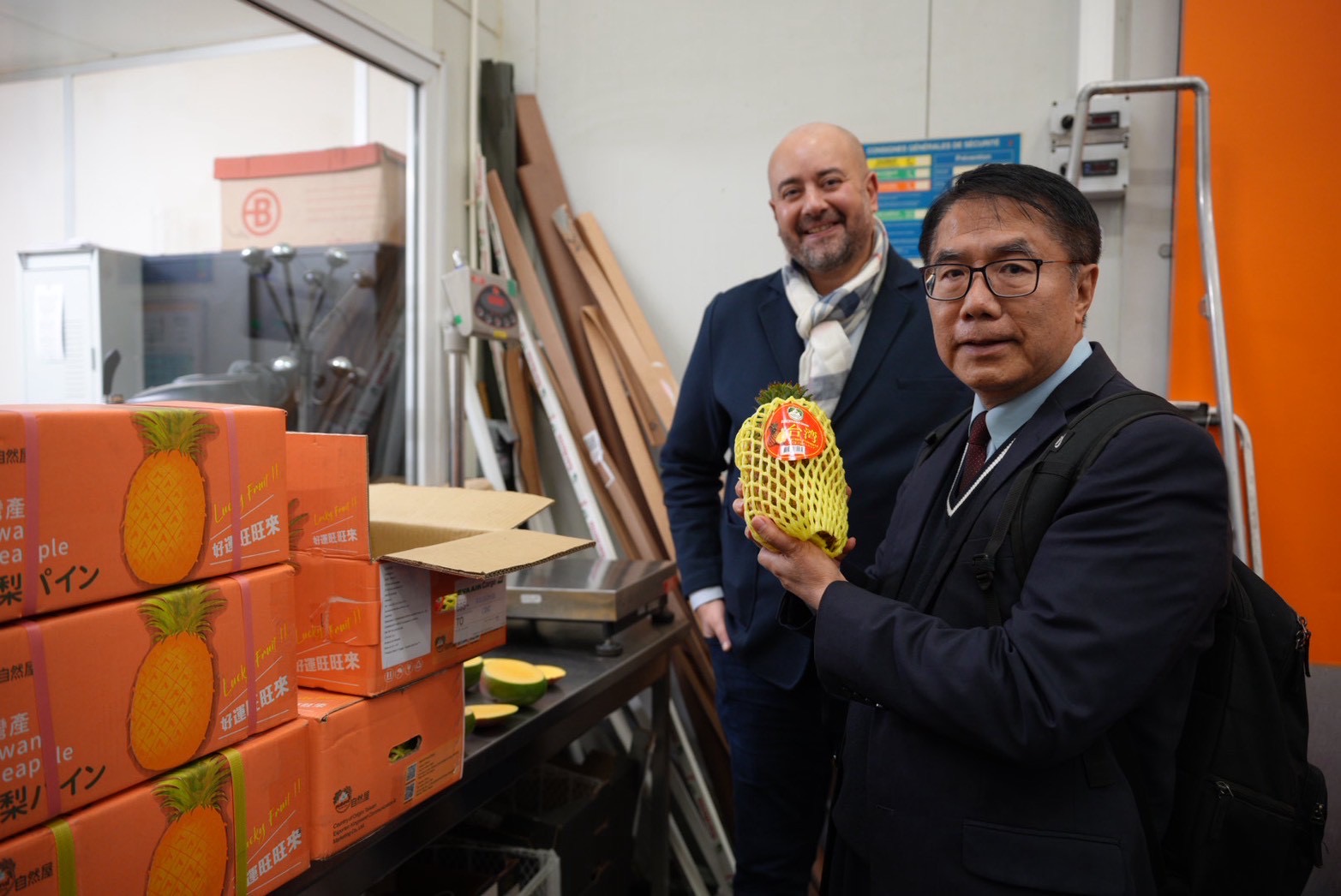 黃偉哲首訪法國拓外銷版圖 展現台南深厚農業實力