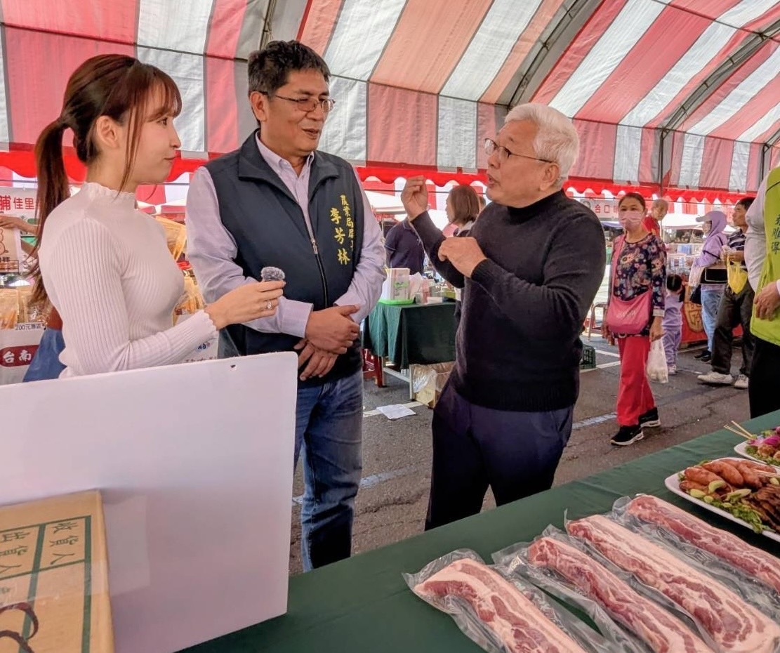 台南美食節開跑！黃偉哲力推國產優質豬肉，邀您安心品嚐台南在地好滋味