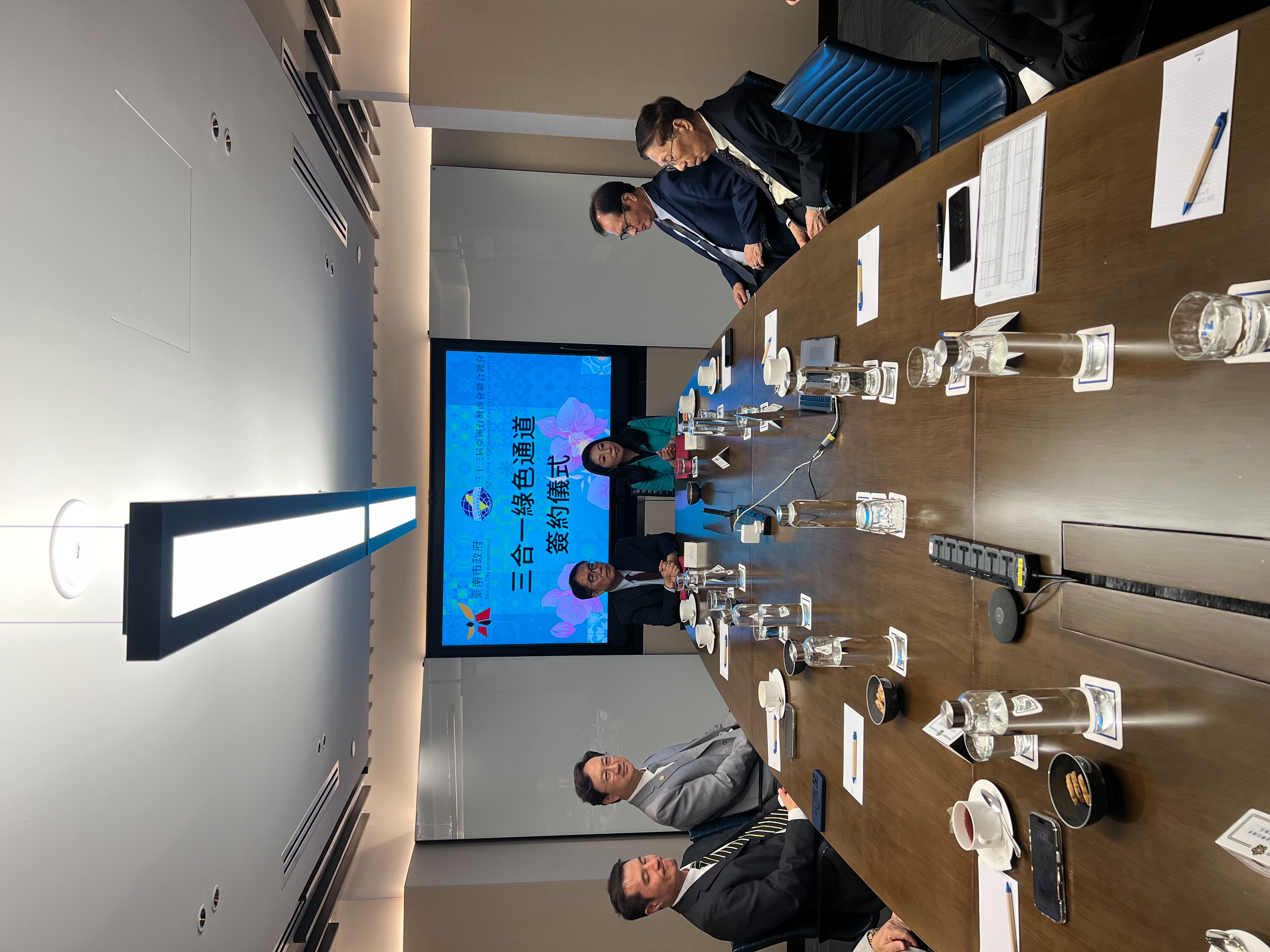 力邀海外臺商回流投資臺南  黃偉哲與亞洲臺灣商會聯合總會簽署合作備忘錄