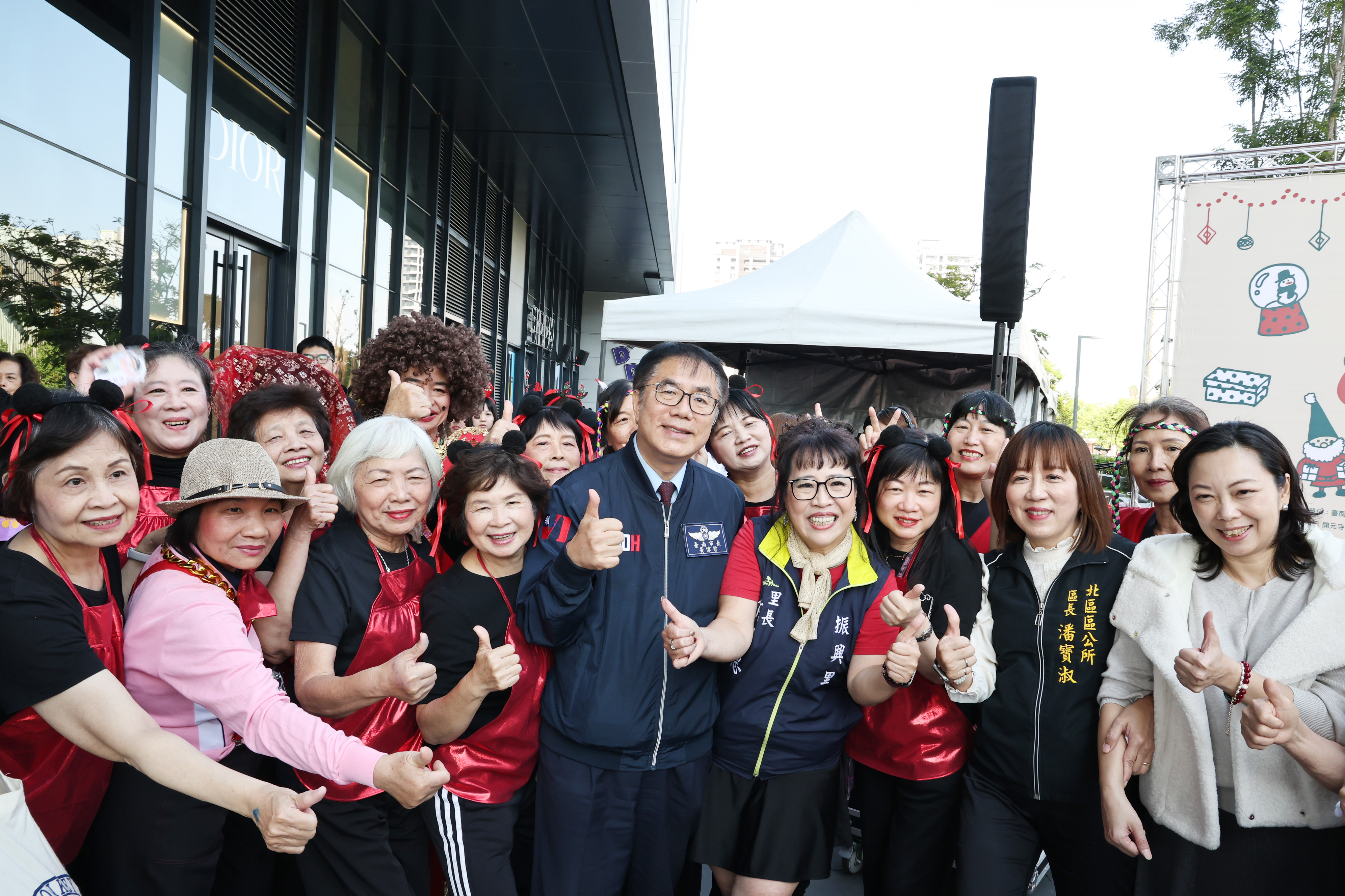 台南北區公所攜手各界愛心　黃偉哲盼愛心延續