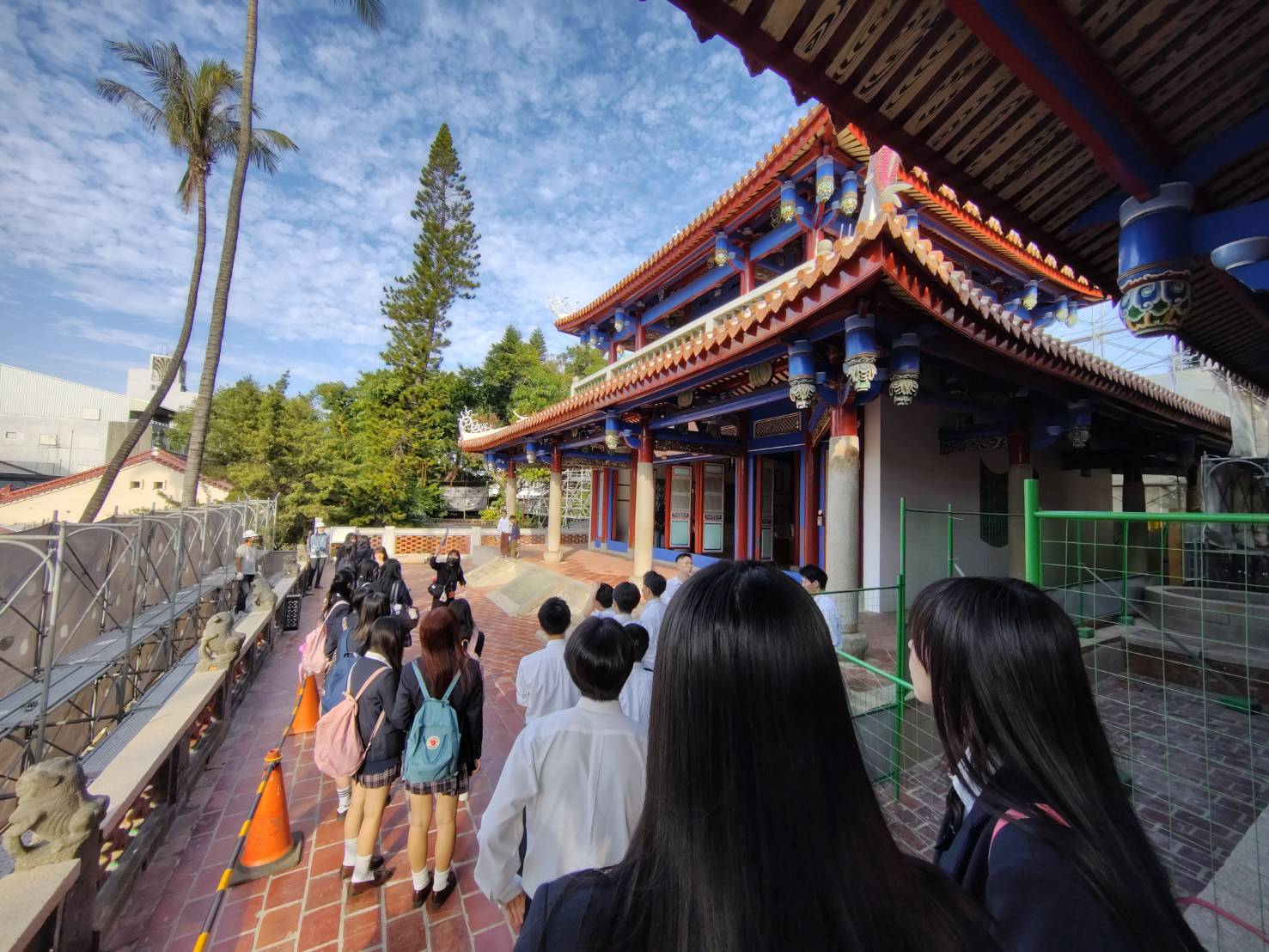 古都魅力吸引日本高中生教育旅行　山形城北高校399名師生造訪台南