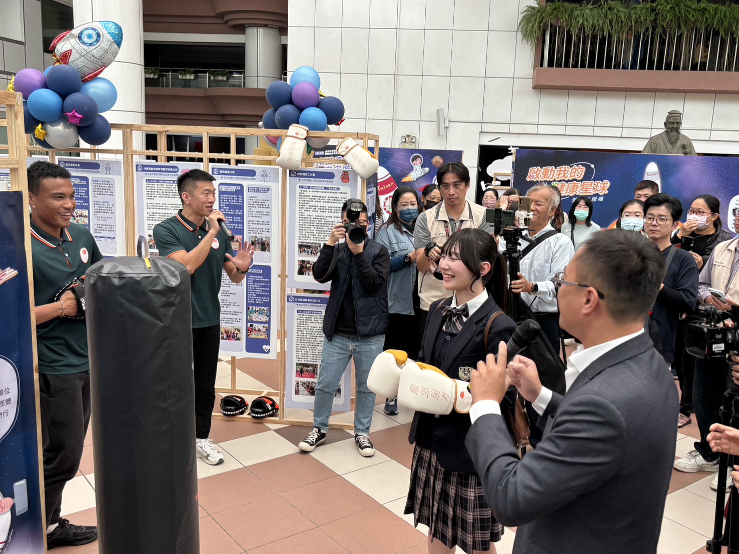 古都魅力吸引日本高中生教育旅行　山形城北高校399名師生造訪台南