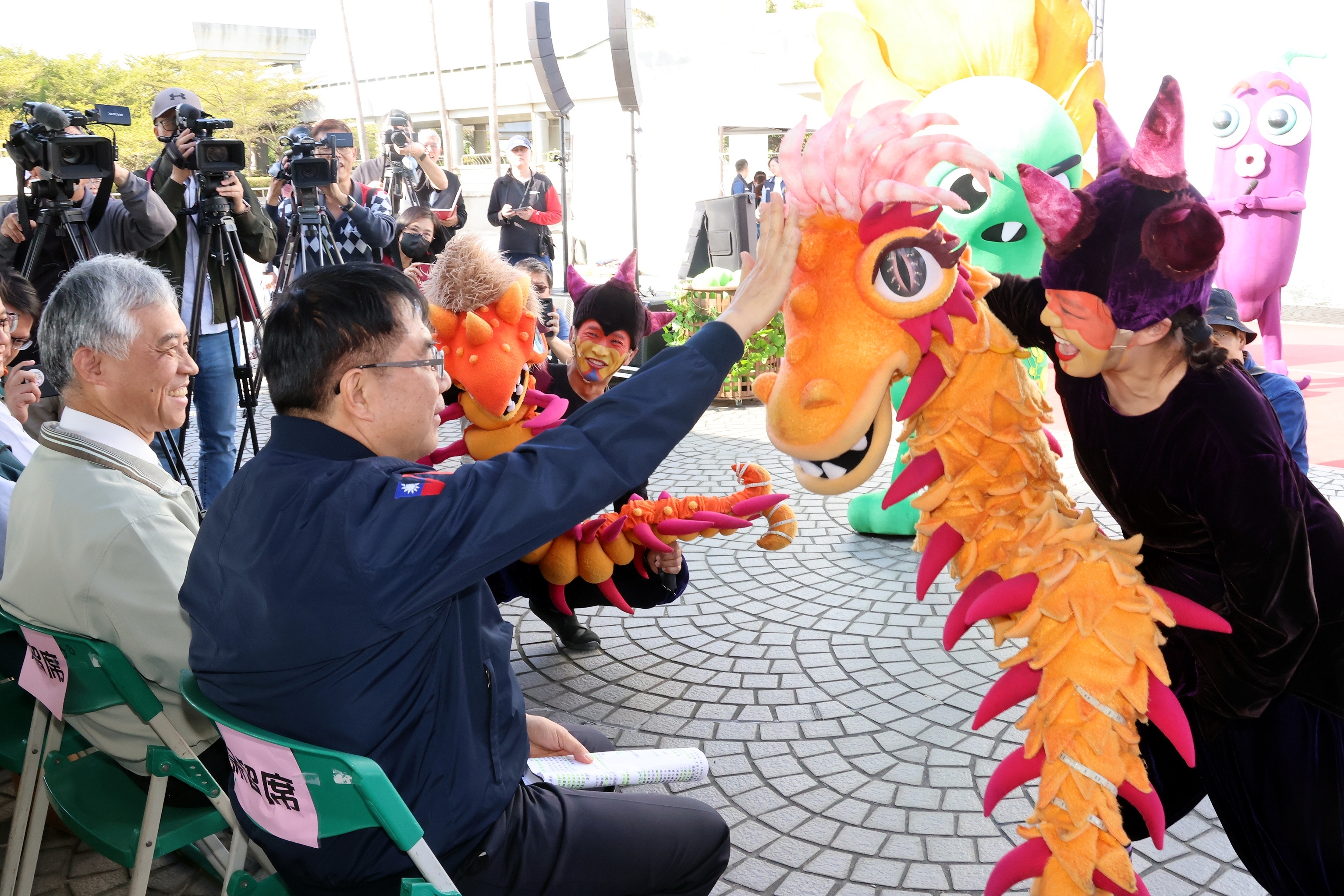 黃偉哲力推《燈怪》親子劇 邀市民安平打怪感受客家文化魅力