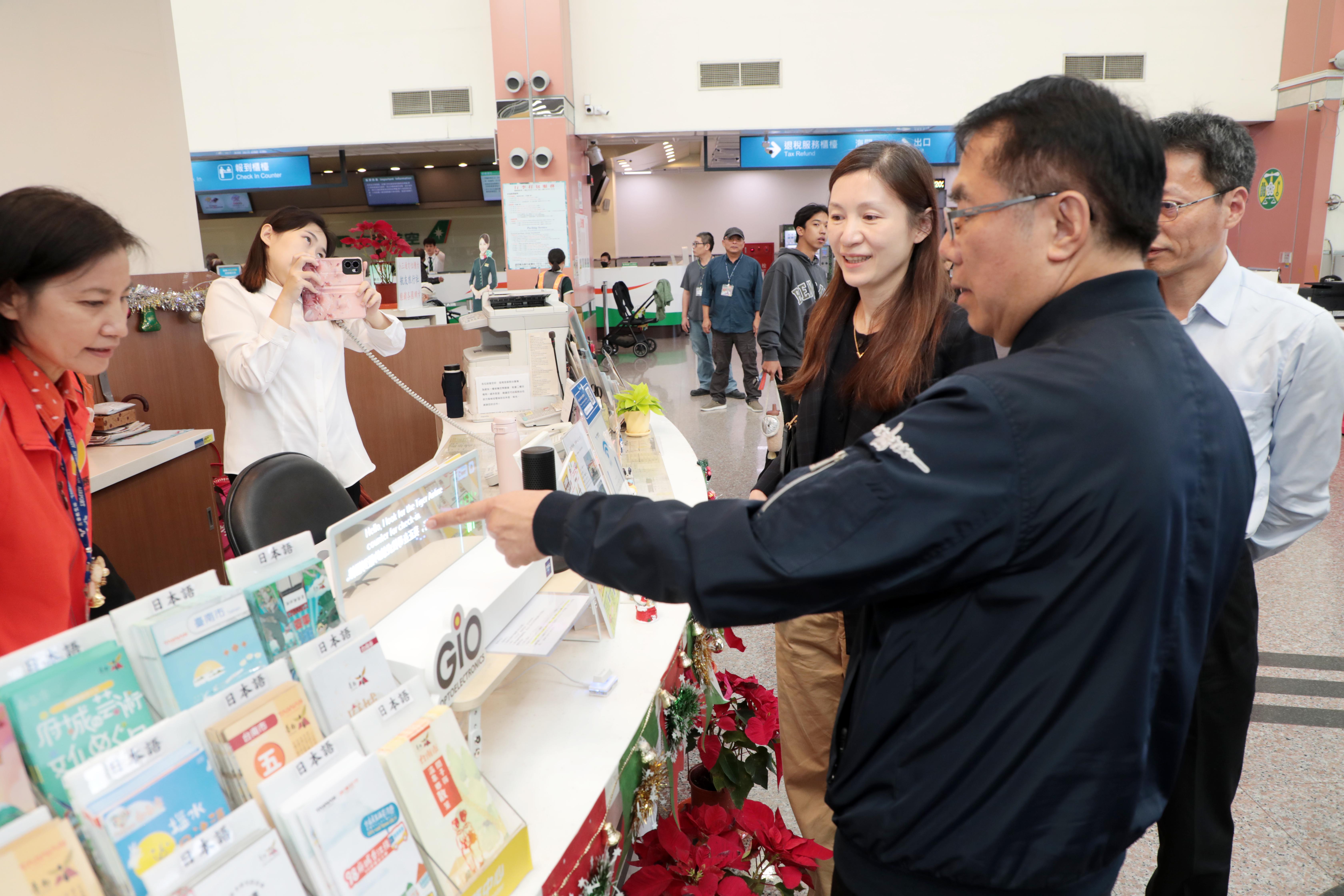 台南與沖繩直航正式開啟 黃偉哲開心迎接首批沖繩來台旅客