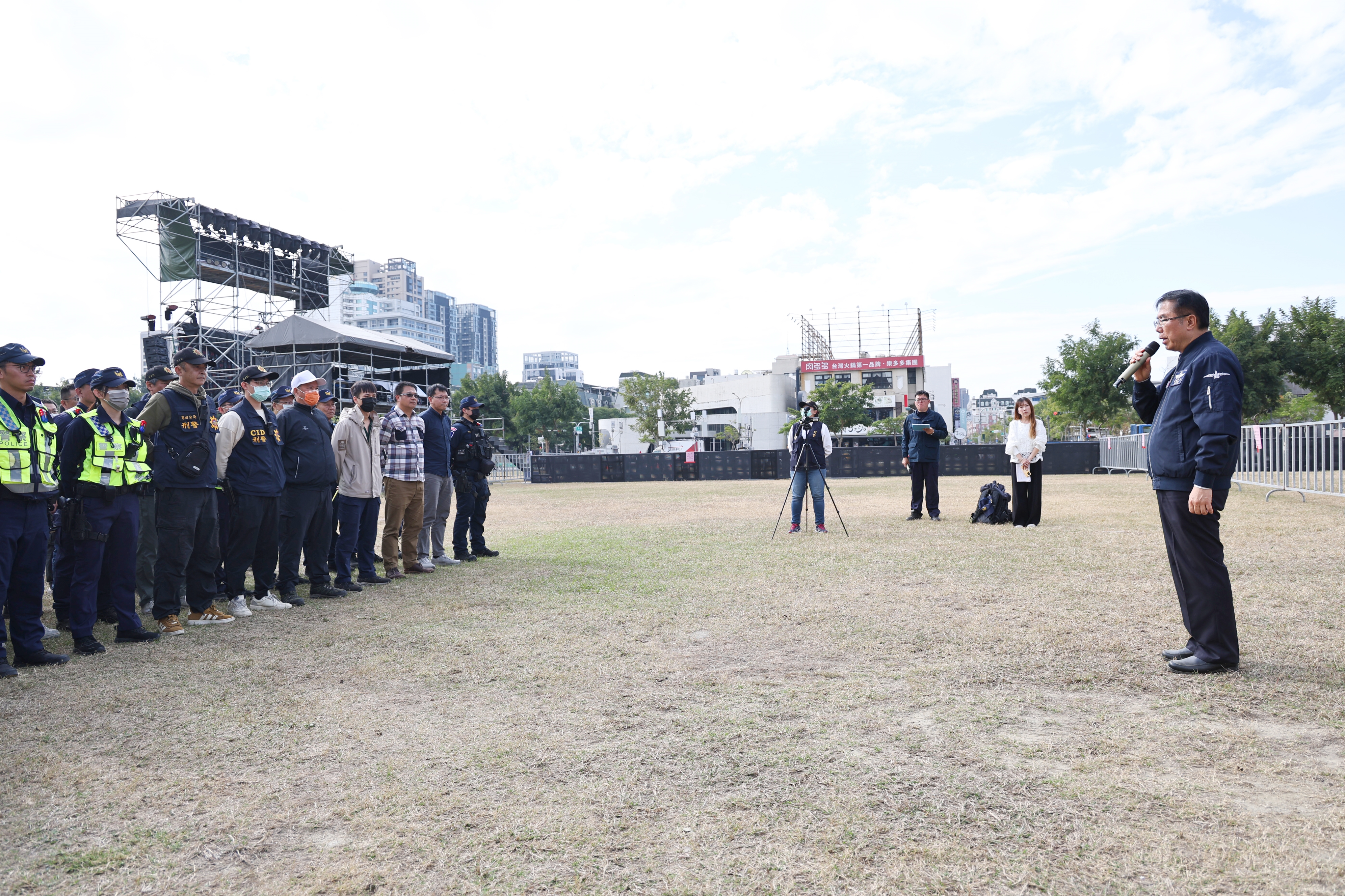 因應2026跨年南市辦理超逼真維安演練  黃偉哲：做最好準備確保市民安全