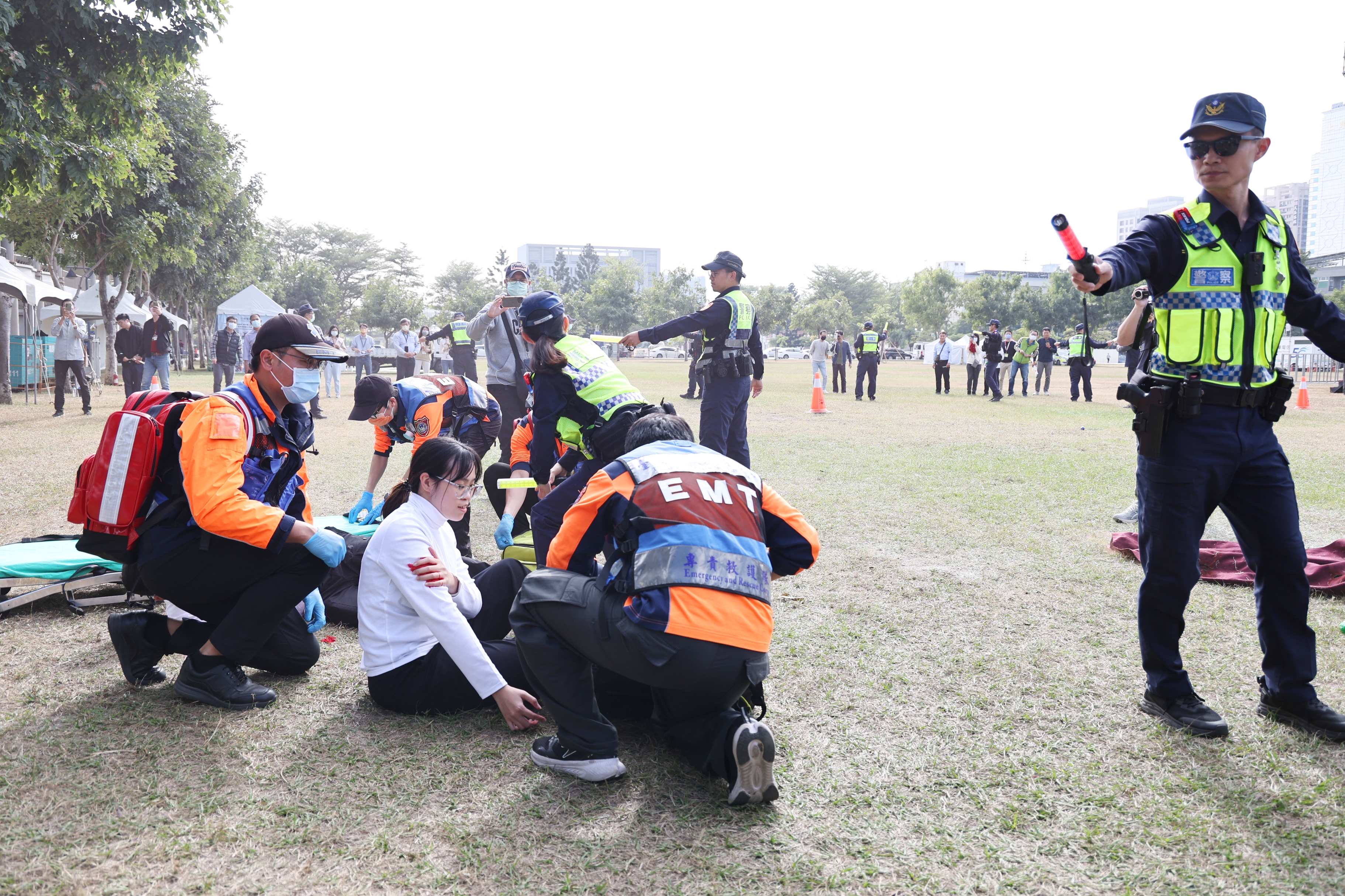 因應2026跨年南市辦理超逼真維安演練  黃偉哲：做最好準備確保市民安全