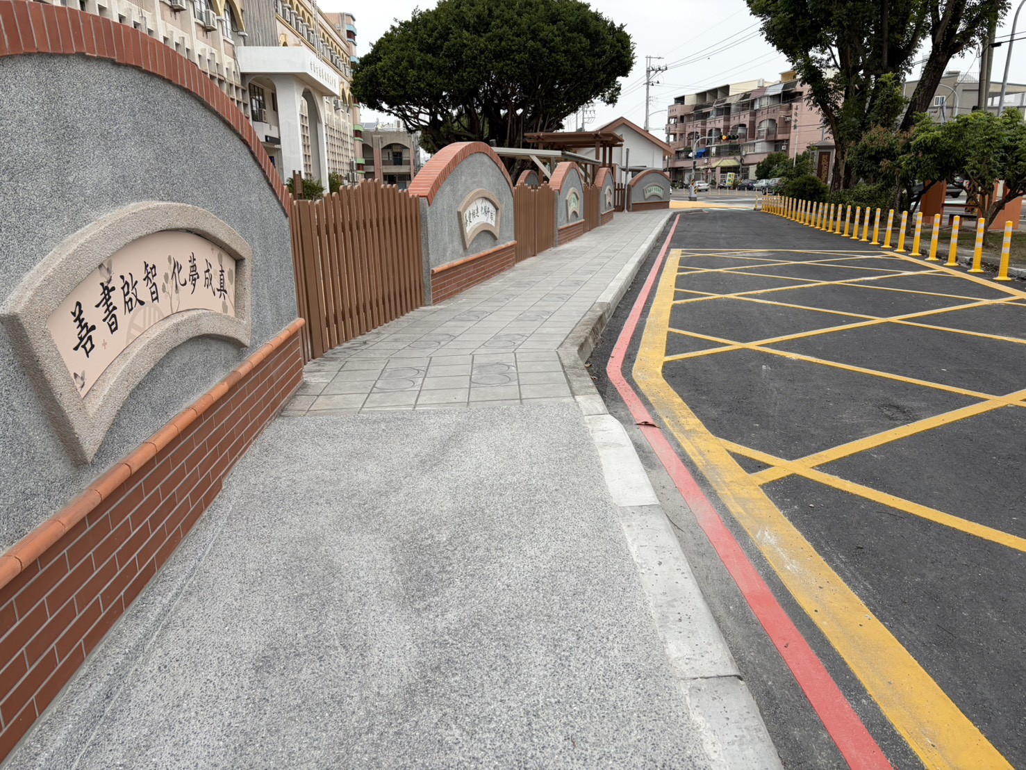 從「爭道」到「共好」 善化國中推開圍牆  讓路給行人 打造安全通學廊帶