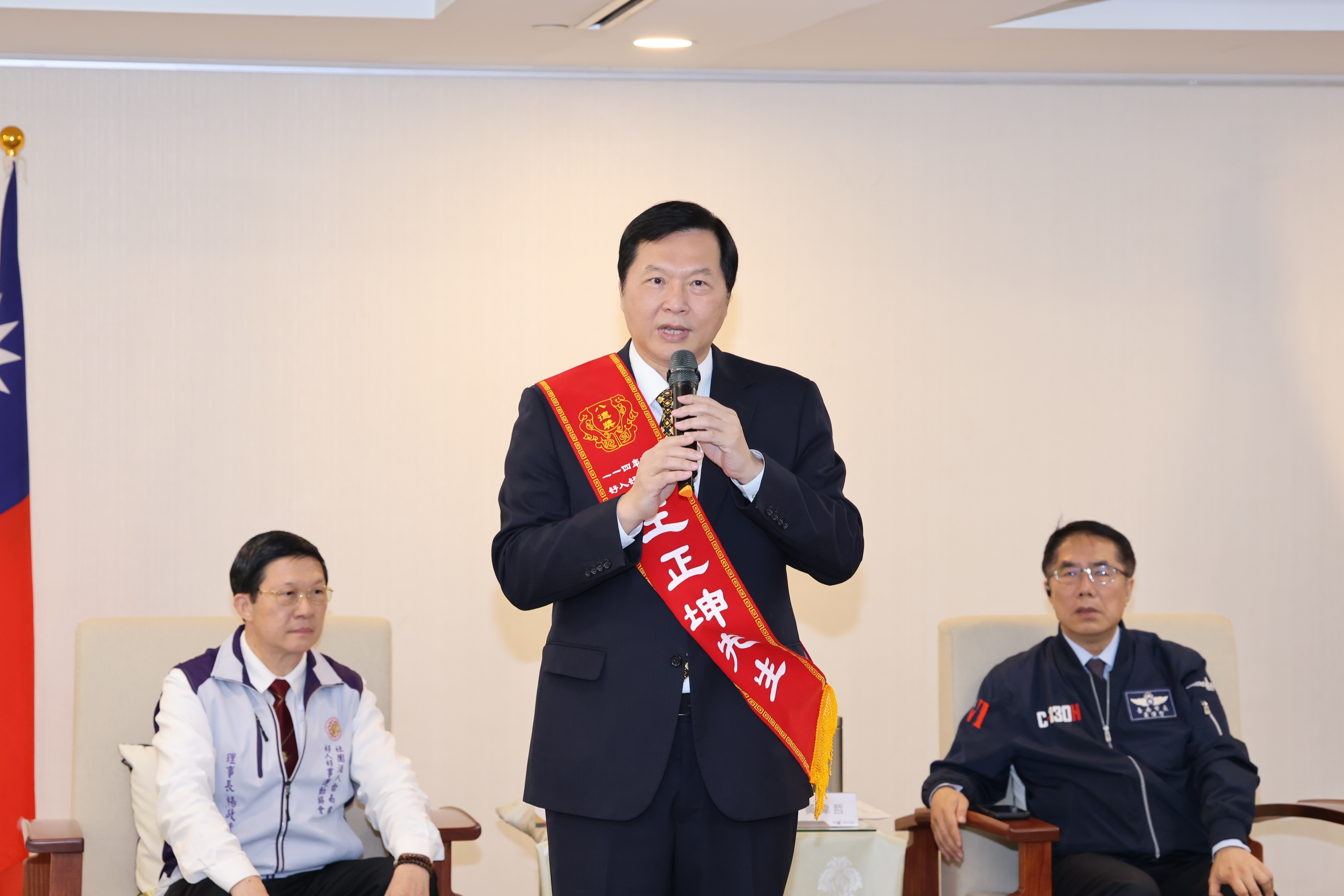 黃偉哲接見全國好人好事傑出市民　肯定善行義舉讓台南更有愛