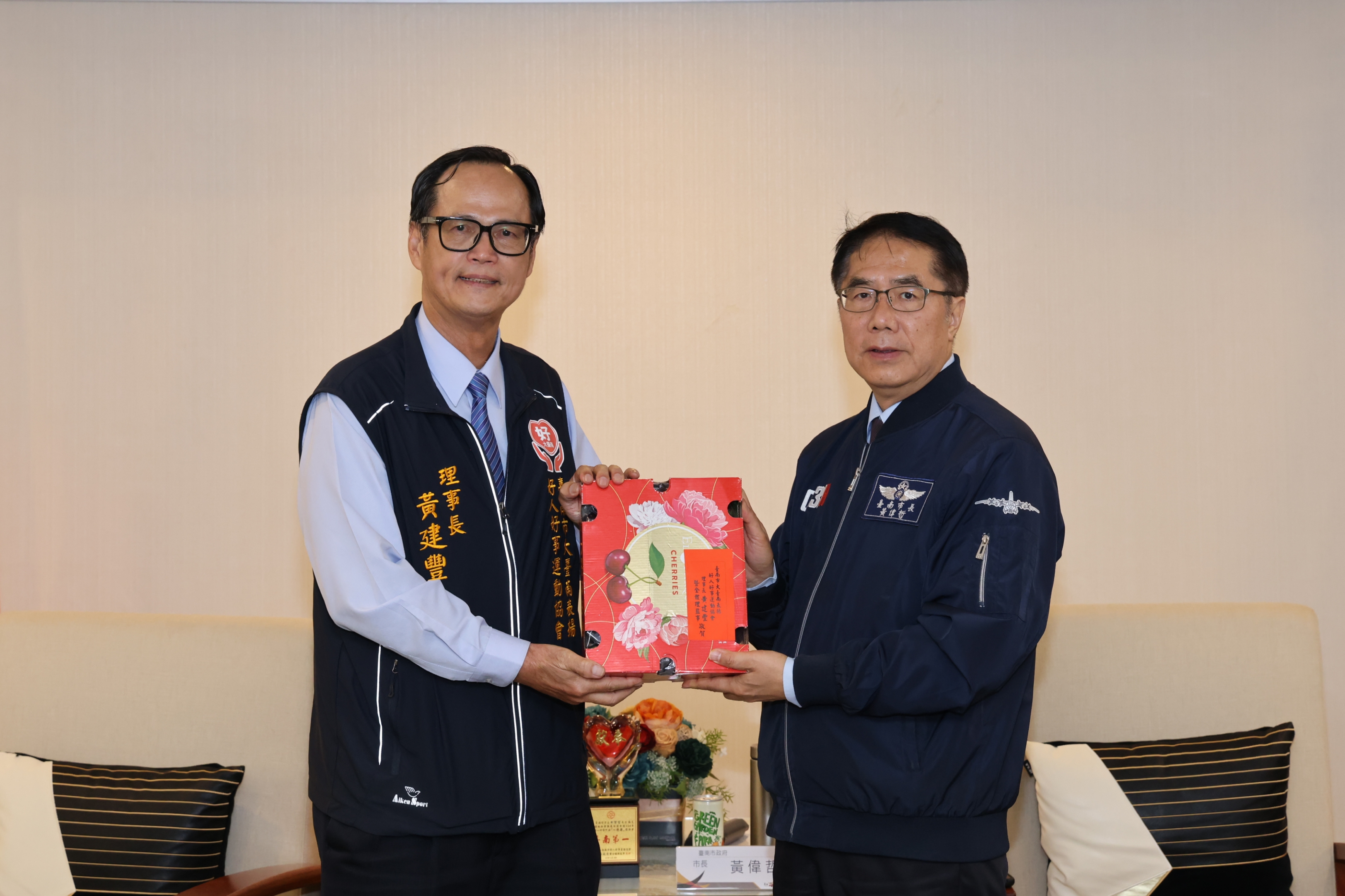 黃偉哲接見全國好人好事傑出市民　肯定善行義舉讓台南更有愛