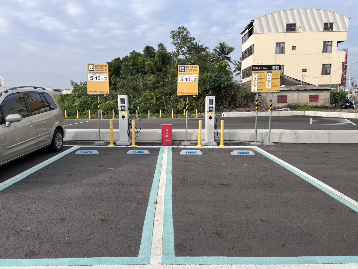 台南「區區有充電站」計畫，第5批充電站上線啟用！