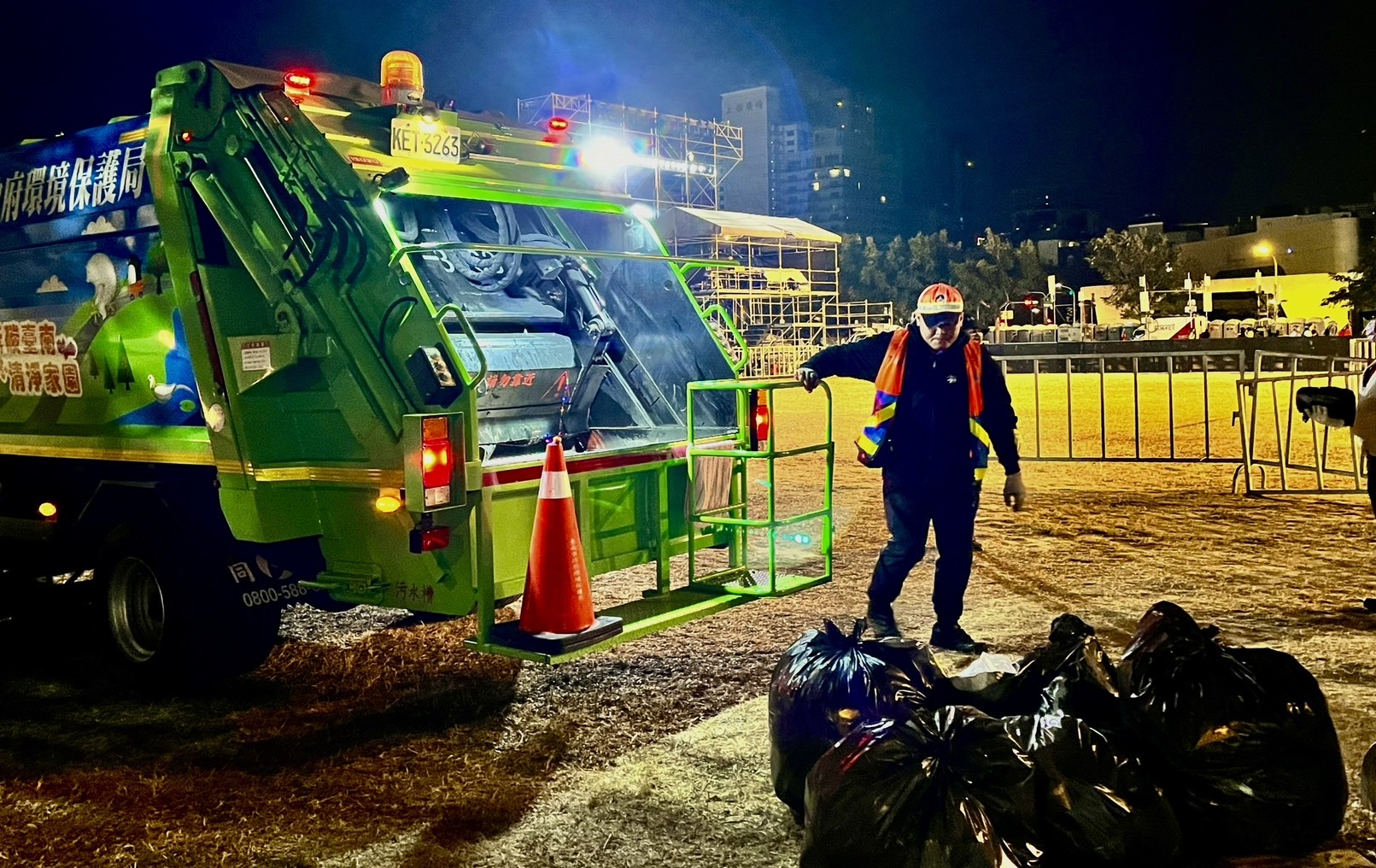 「2026台南好Young」跨年晚會元旦凌晨2點恢復主場地市容   30分鐘完成場地周邊主要道路疏散