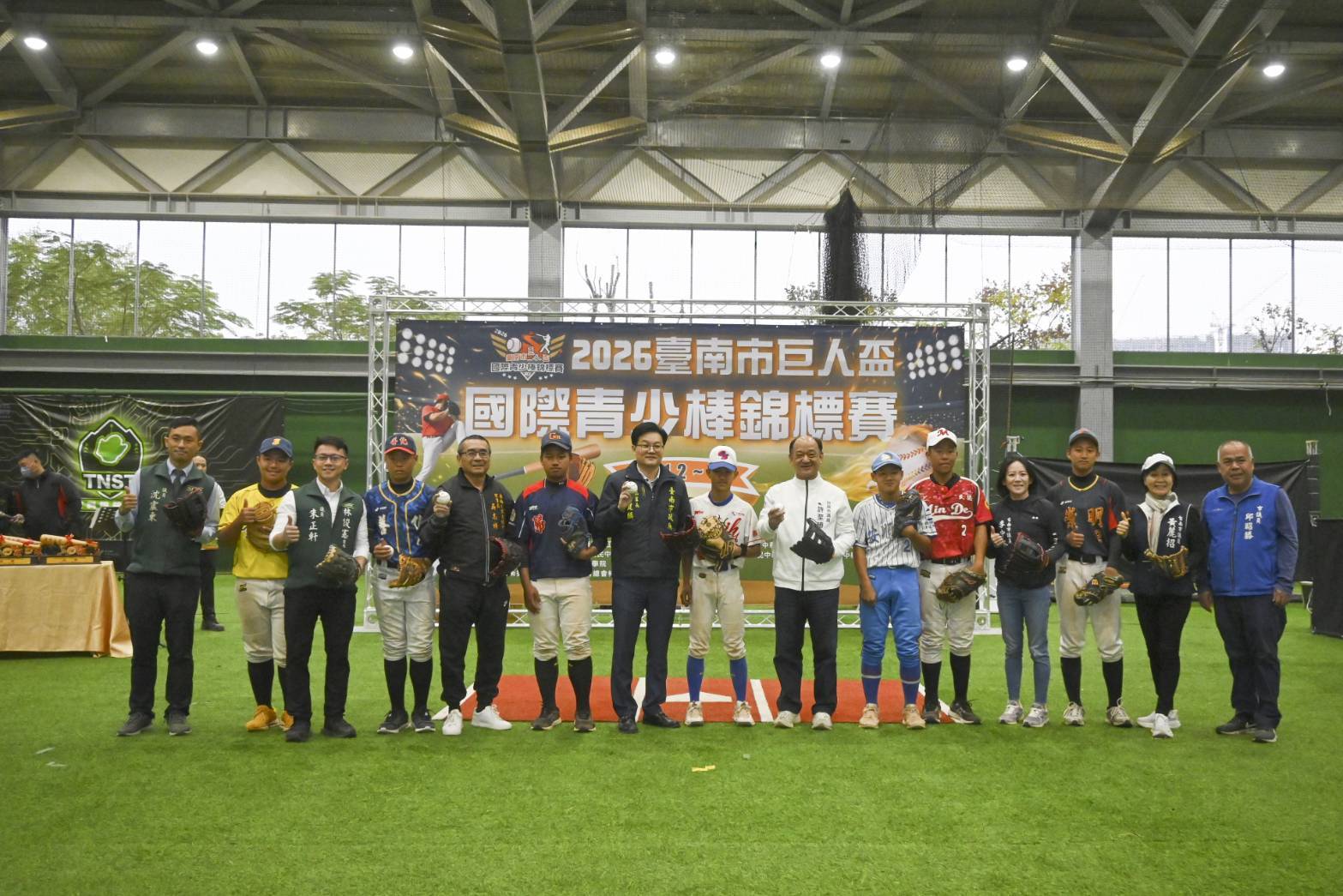 2026巨人盃國際青少棒錦標賽熱血登場　48支球隊齊聚臺南揮棒 迎新年