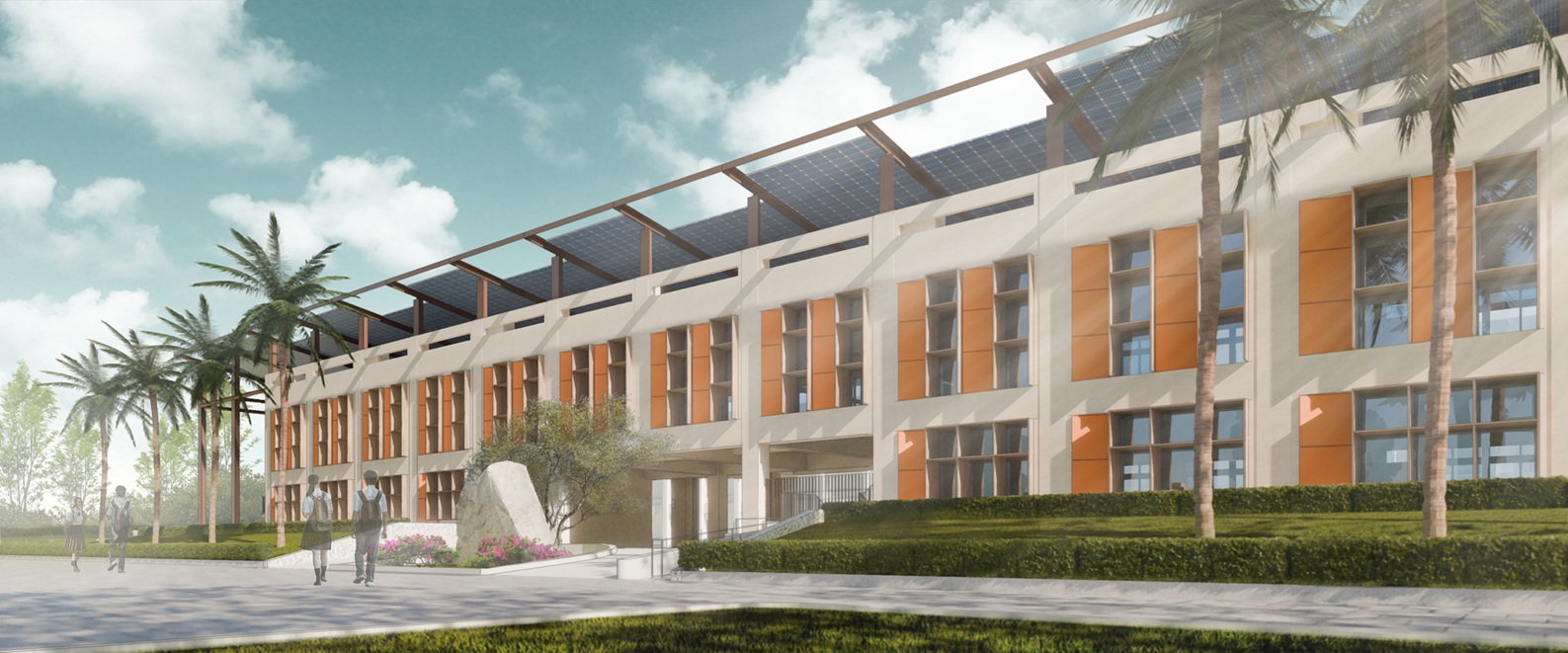 中山國中新教學行政大樓115學年度將啟用 黃偉哲視察工程進度盼提供優質環境