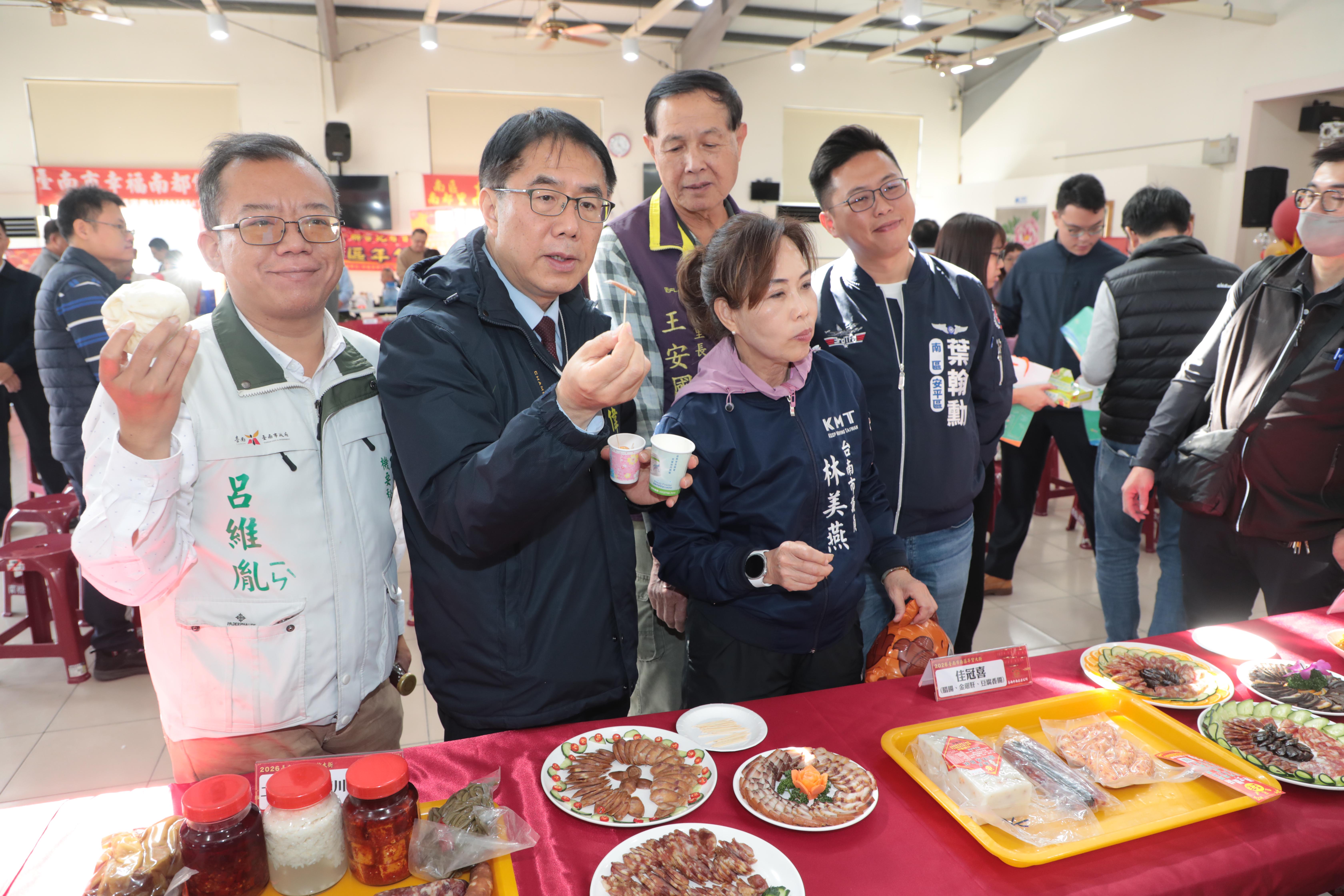 南區眷村年貨大街接力登場　黃偉哲邀市民走進眷村共迎溫暖新春