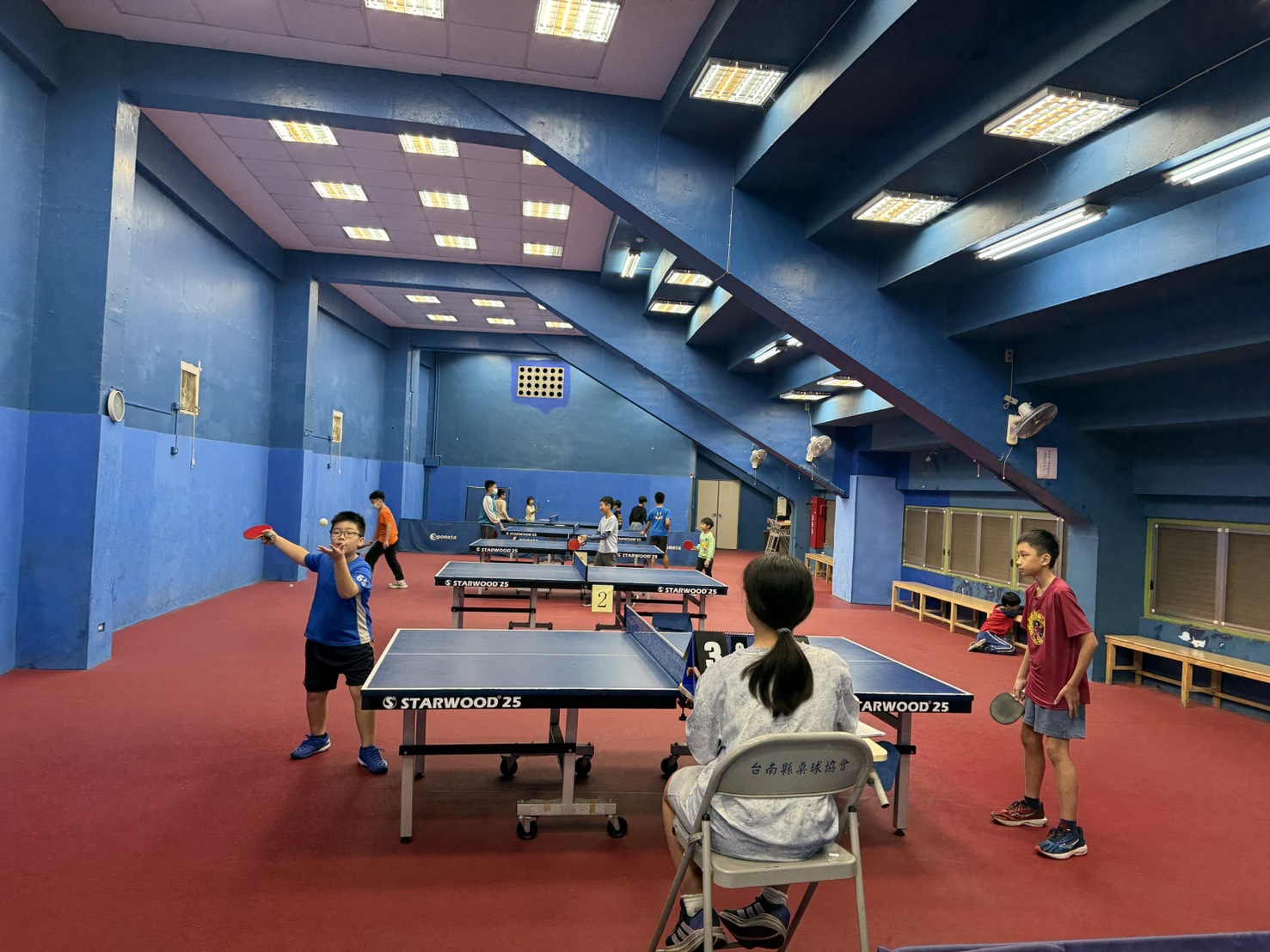 南瀛桌球協會深耕新營　學生桌球冬令營寒假正式開跑
