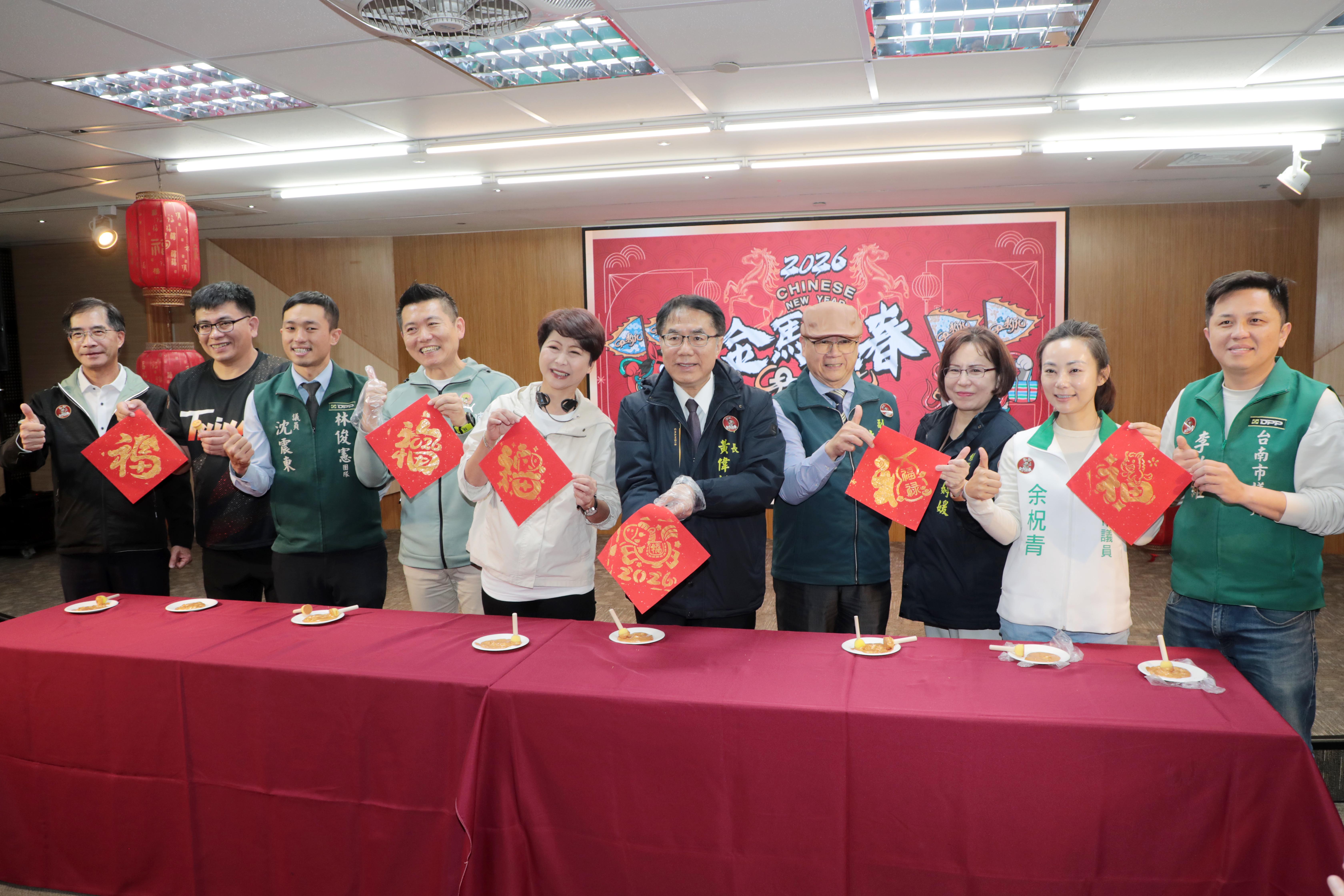 金馬迎春GO新化 黃偉哲邀大家來逛台南歷史最悠久的新化年貨大街