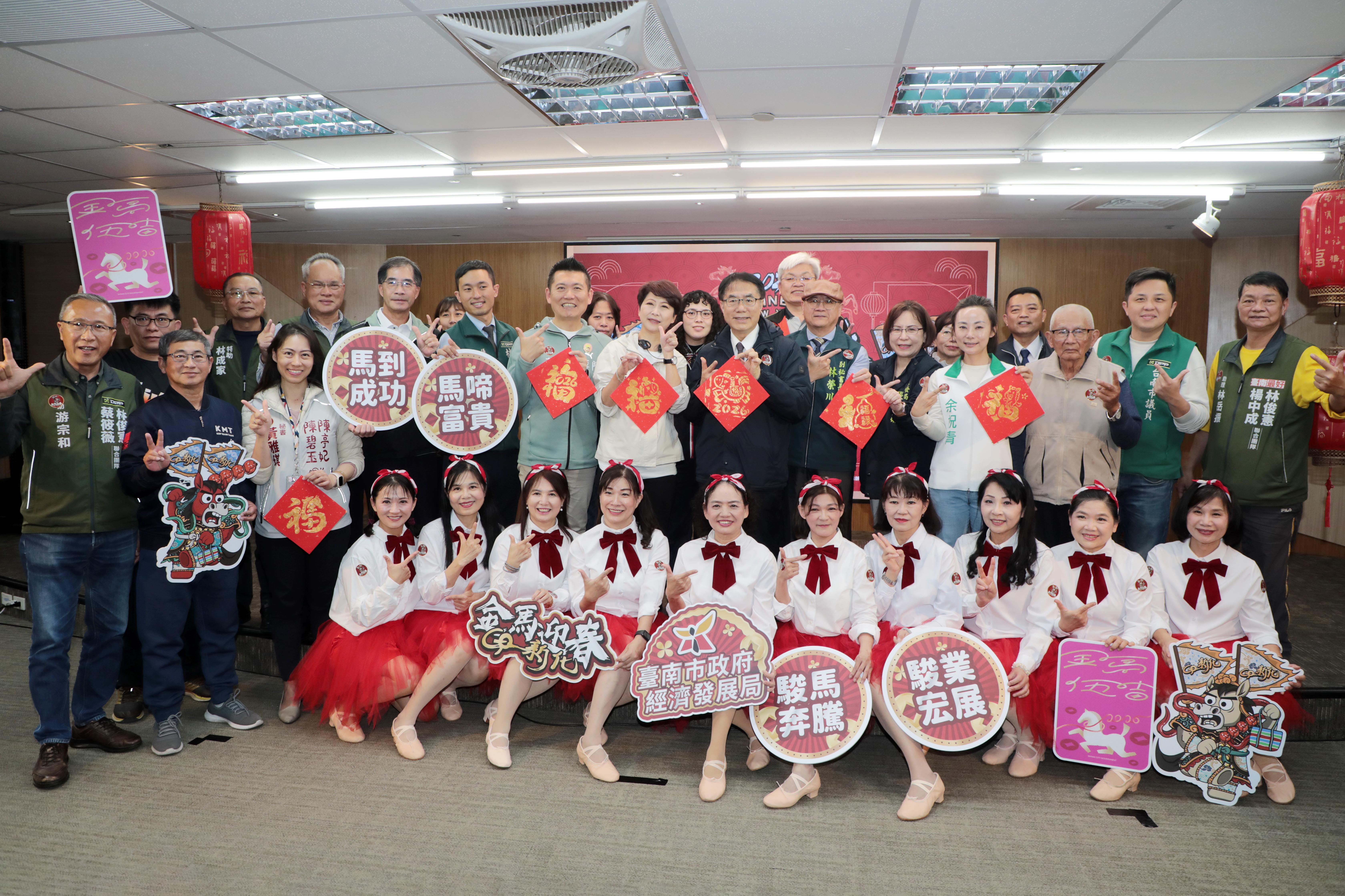 金馬迎春GO新化 黃偉哲邀大家來逛台南歷史最悠久的新化年貨大街