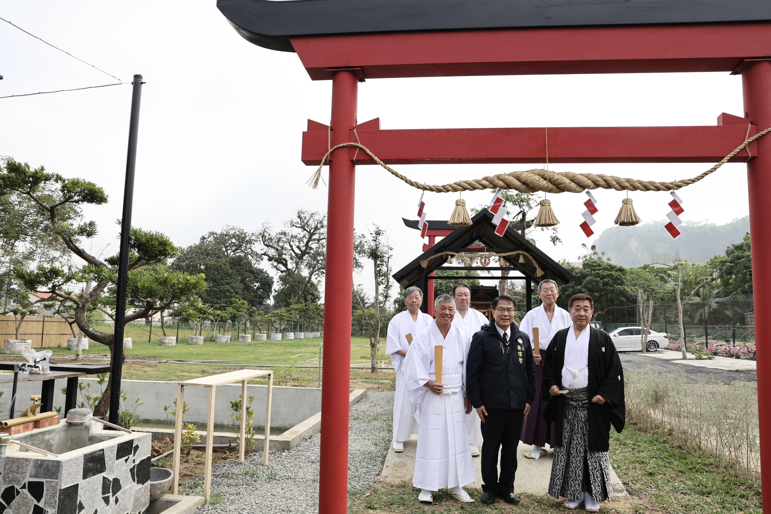 日本重機神社首度海外落腳台南！黃偉哲親臨入魂儀式為台日重機觀光開啟新篇章