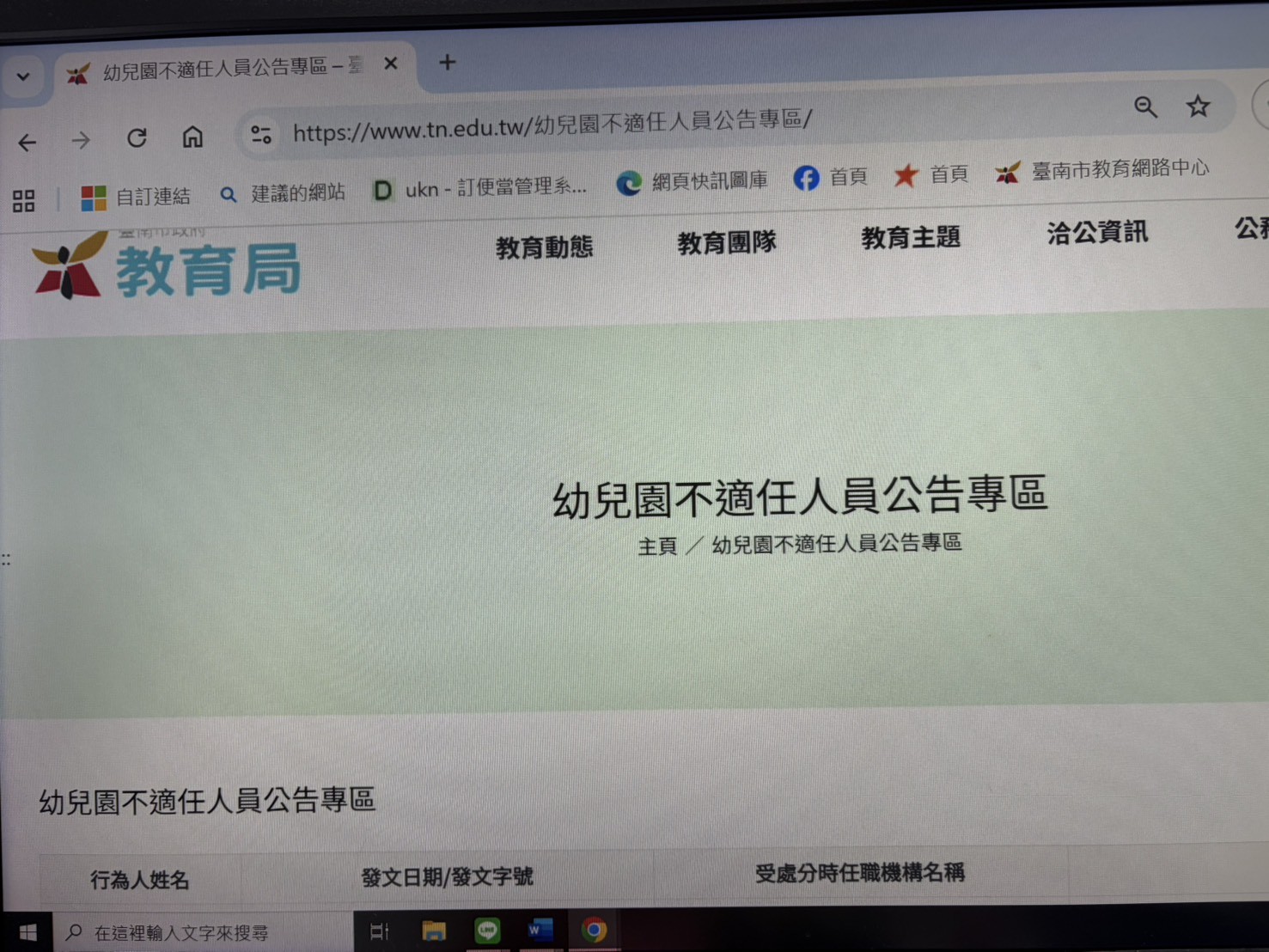 台南私幼虐童案重罰40萬！惡劣管教終身不得任教