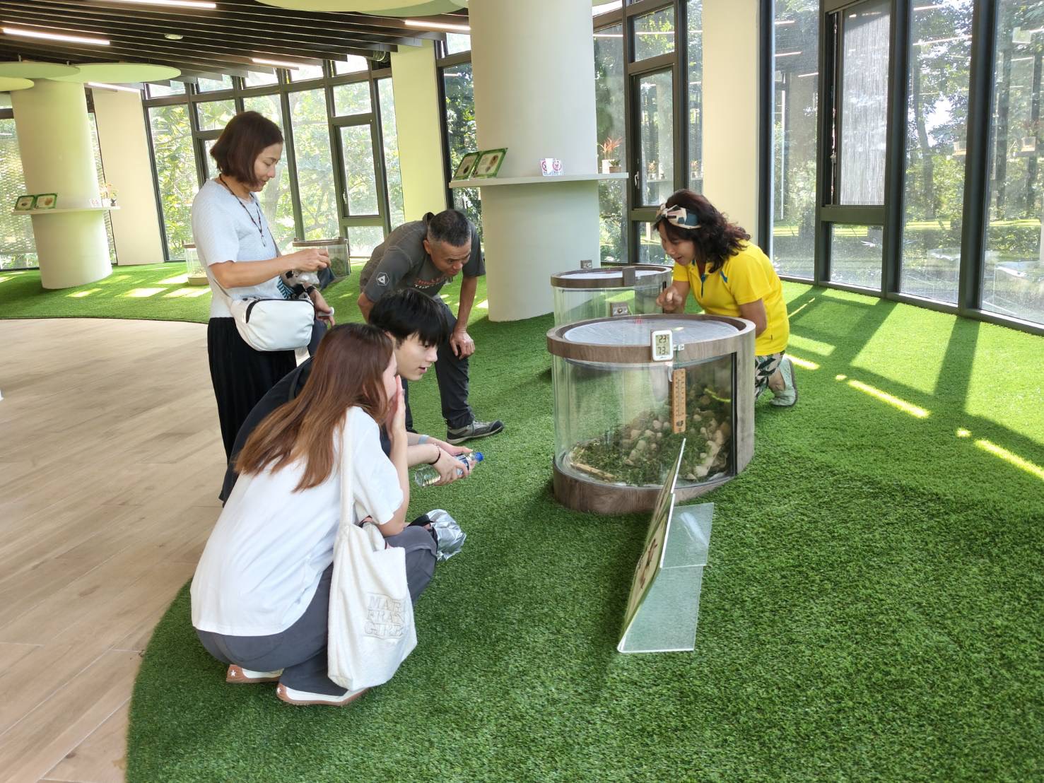 虎頭埤蟋蟀館轉型為親子環教館　假日提供志工深度解說與智慧互動新體驗