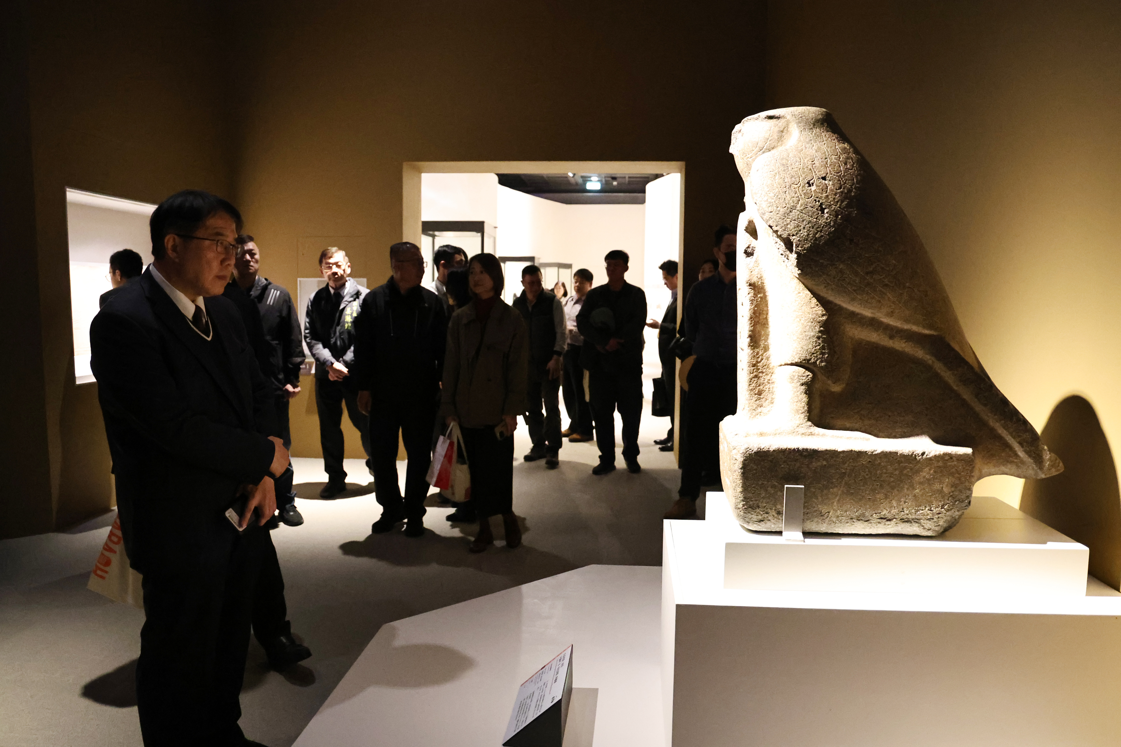 奇美博物館《埃及之王：法老》特展開幕　黃偉哲：三千年古埃及文明在台南與民眾近距離相遇