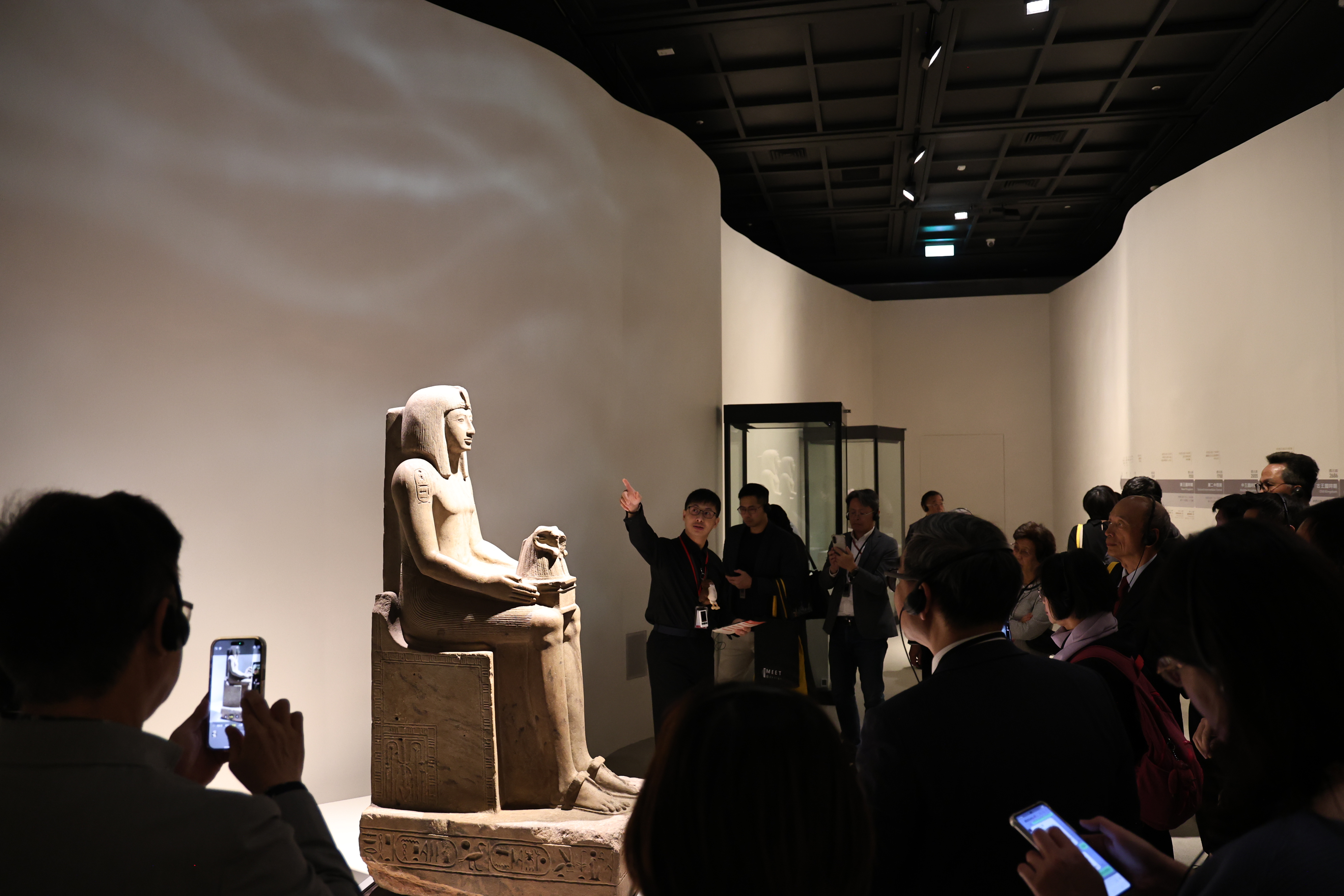 奇美博物館《埃及之王：法老》特展開幕　黃偉哲：三千年古埃及文明在台南與民眾近距離相遇