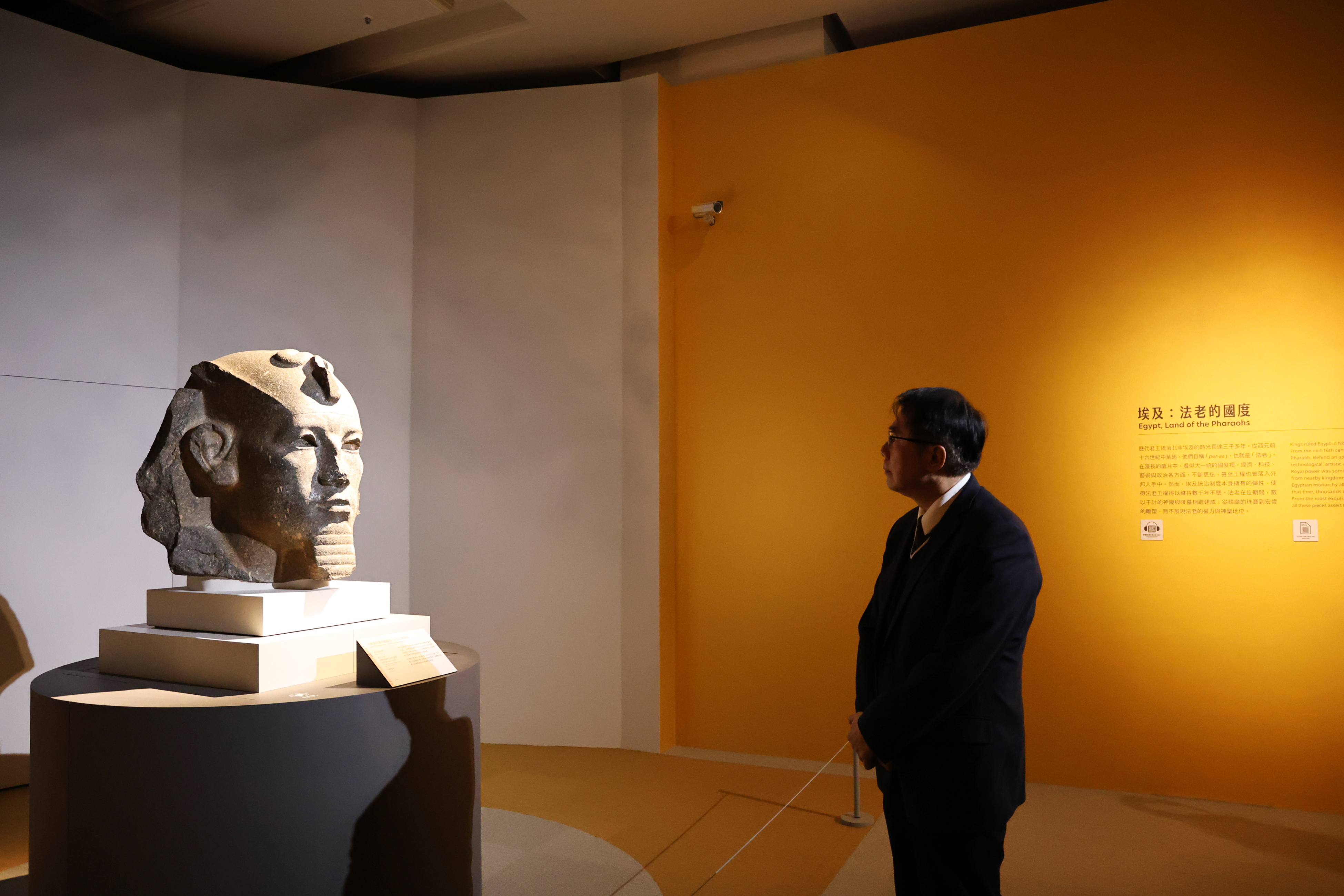 奇美博物館《埃及之王：法老》特展開幕　黃偉哲：三千年古埃及文明在台南與民眾近距離相遇