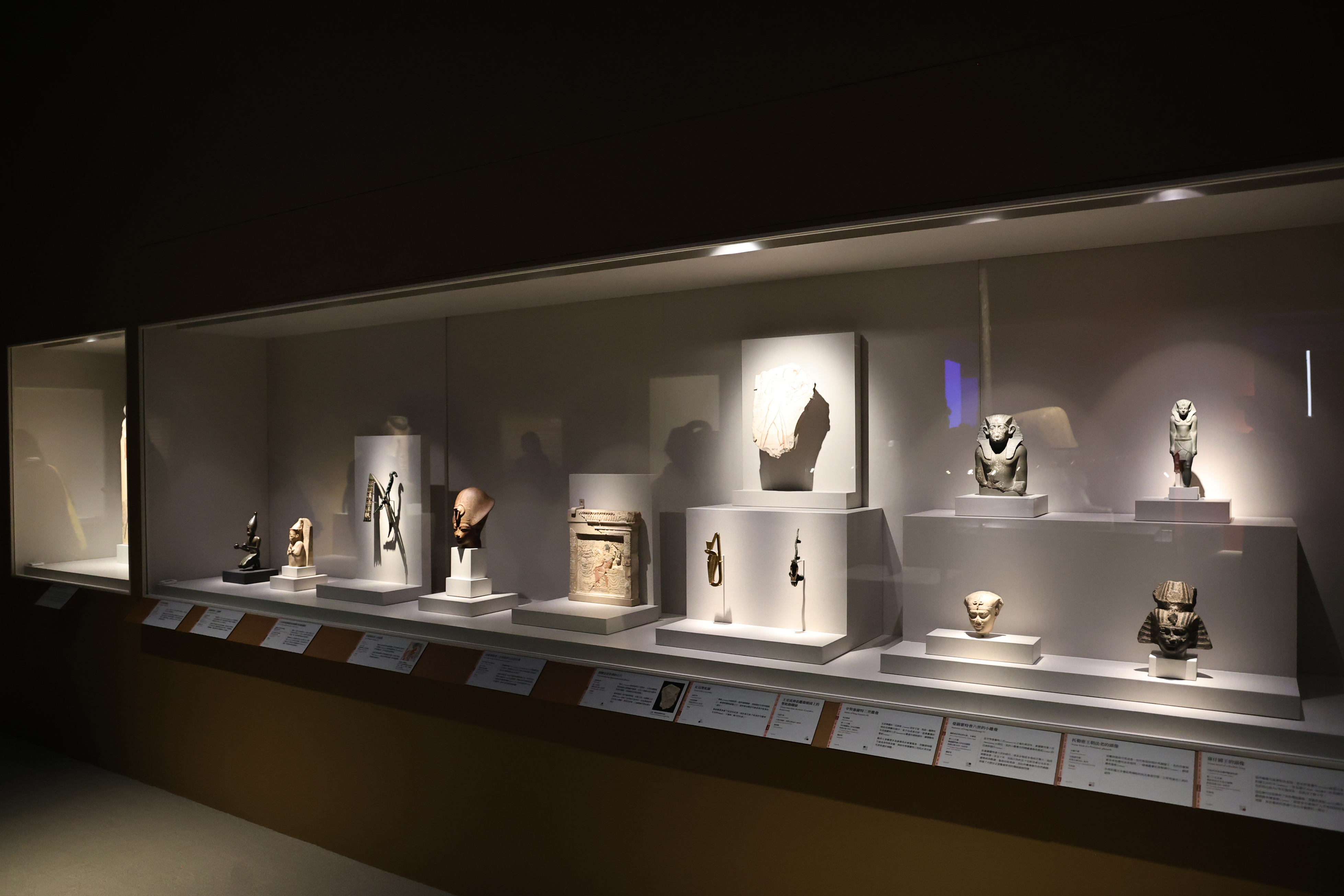 奇美博物館《埃及之王：法老》特展開幕　黃偉哲：三千年古埃及文明在台南與民眾近距離相遇