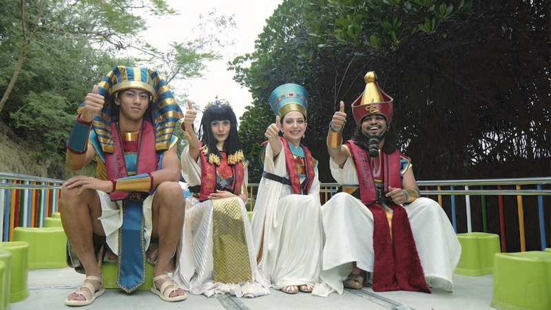 奇美大展《埃及之王：法老》開展 觀旅局推法老遊臺南 黃偉哲拍KUSO影片邀民眾分享抽50張門票