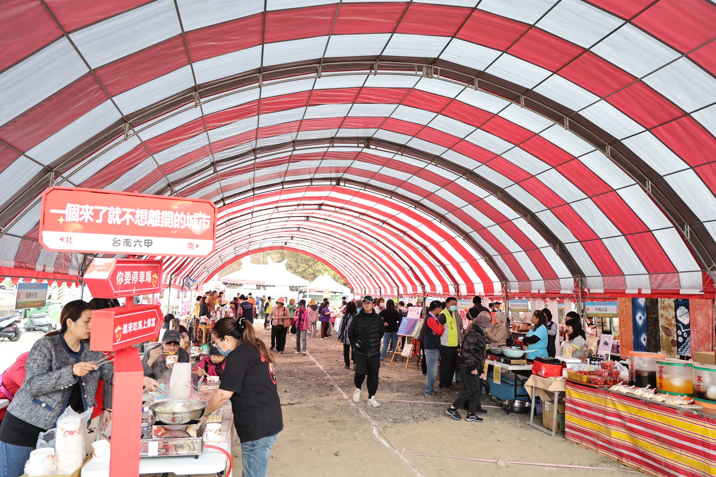 黃偉哲邀民眾走進台南六甲　落羽松轉紅美景限時登場