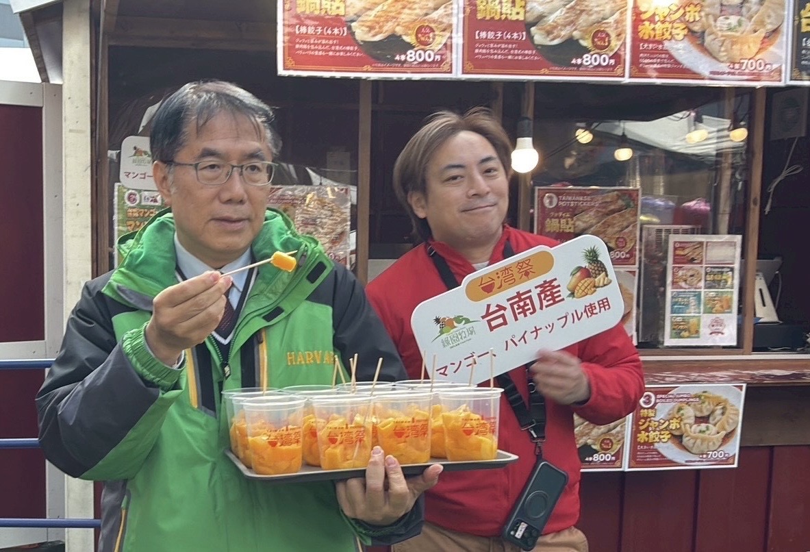 「台灣祭 in 福岡2026」以台南為主題  黃偉哲親赴推廣現場大啖虱目魚鬆肉燥飯